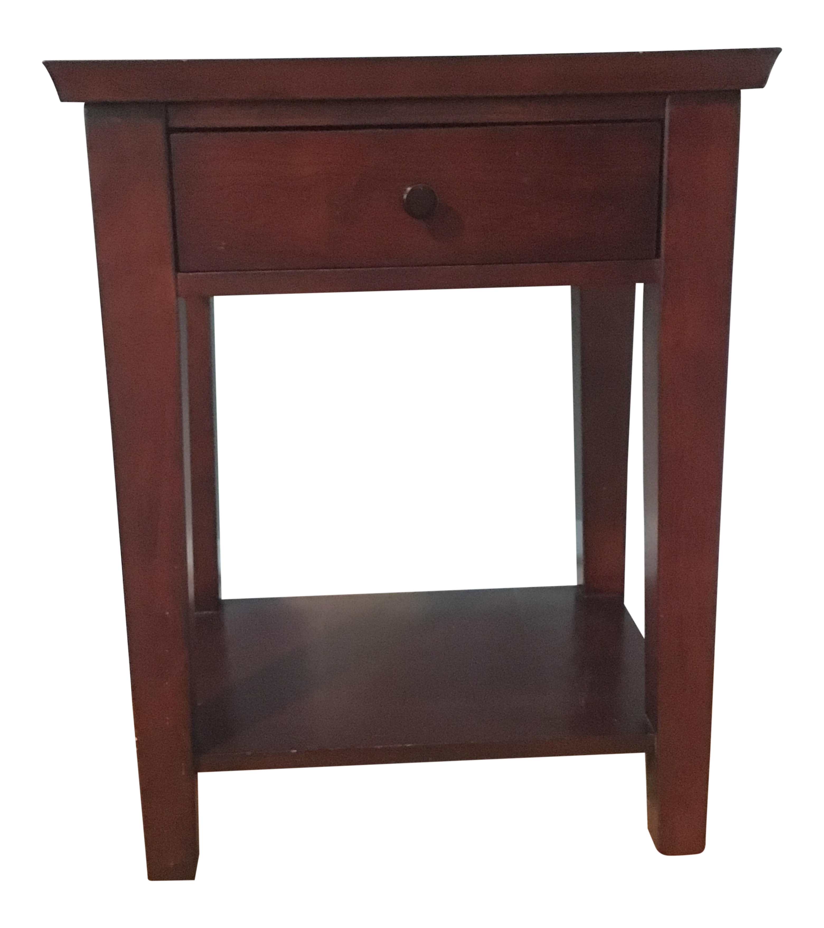 Pottery Barn Valencia Rectangular Nightstand Chairish