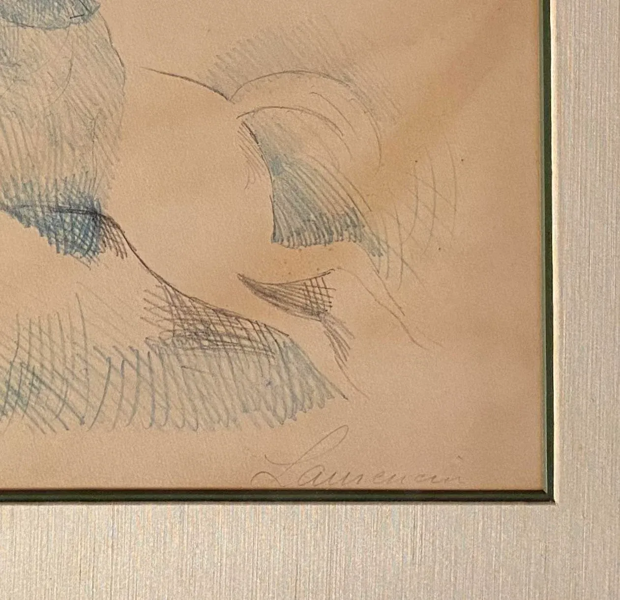 Marie Laurencin Christine Ou l'Amazone Lithograph Signed Numbered