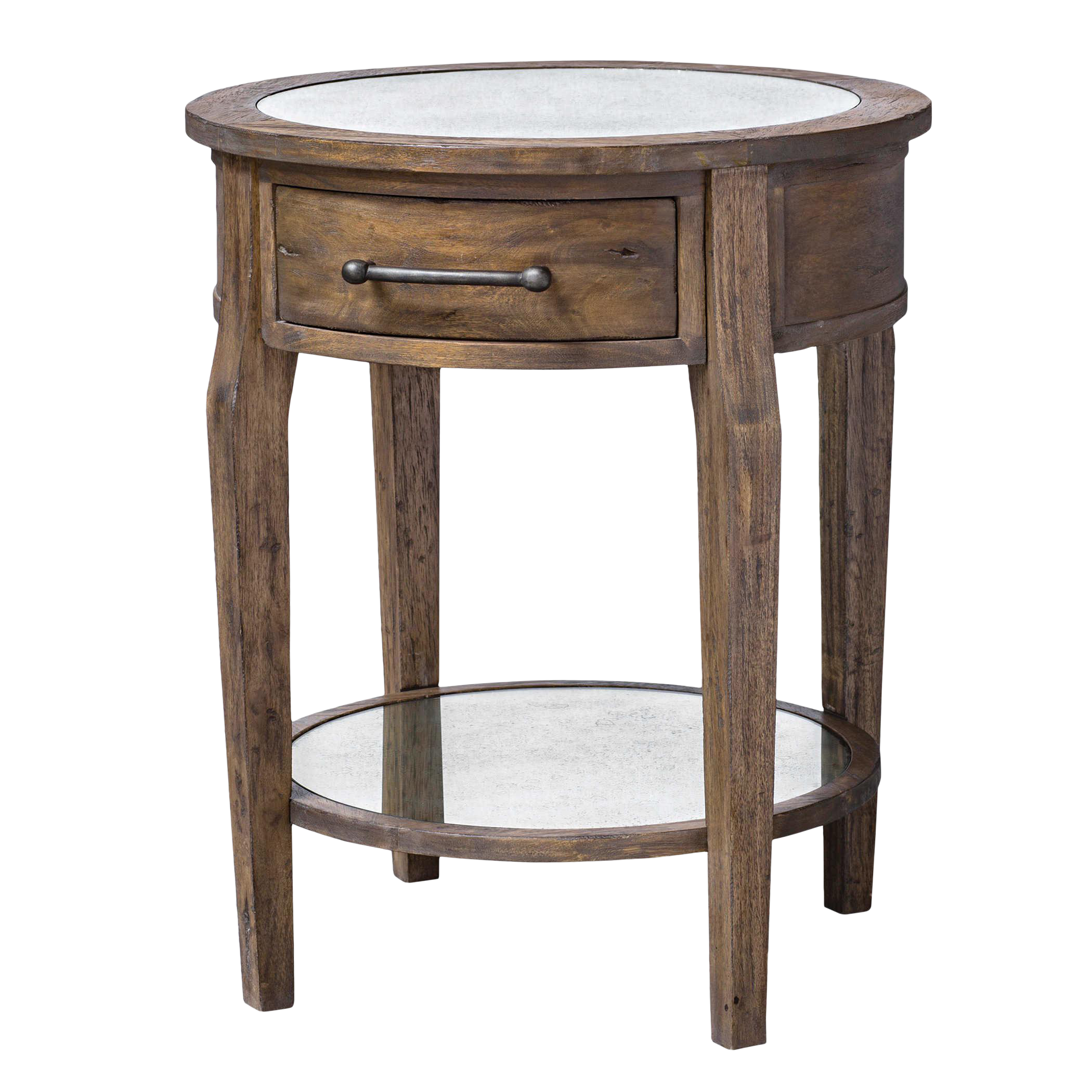 rustic lamp table