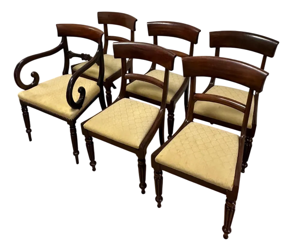 Antique Chairs, Set of 6
