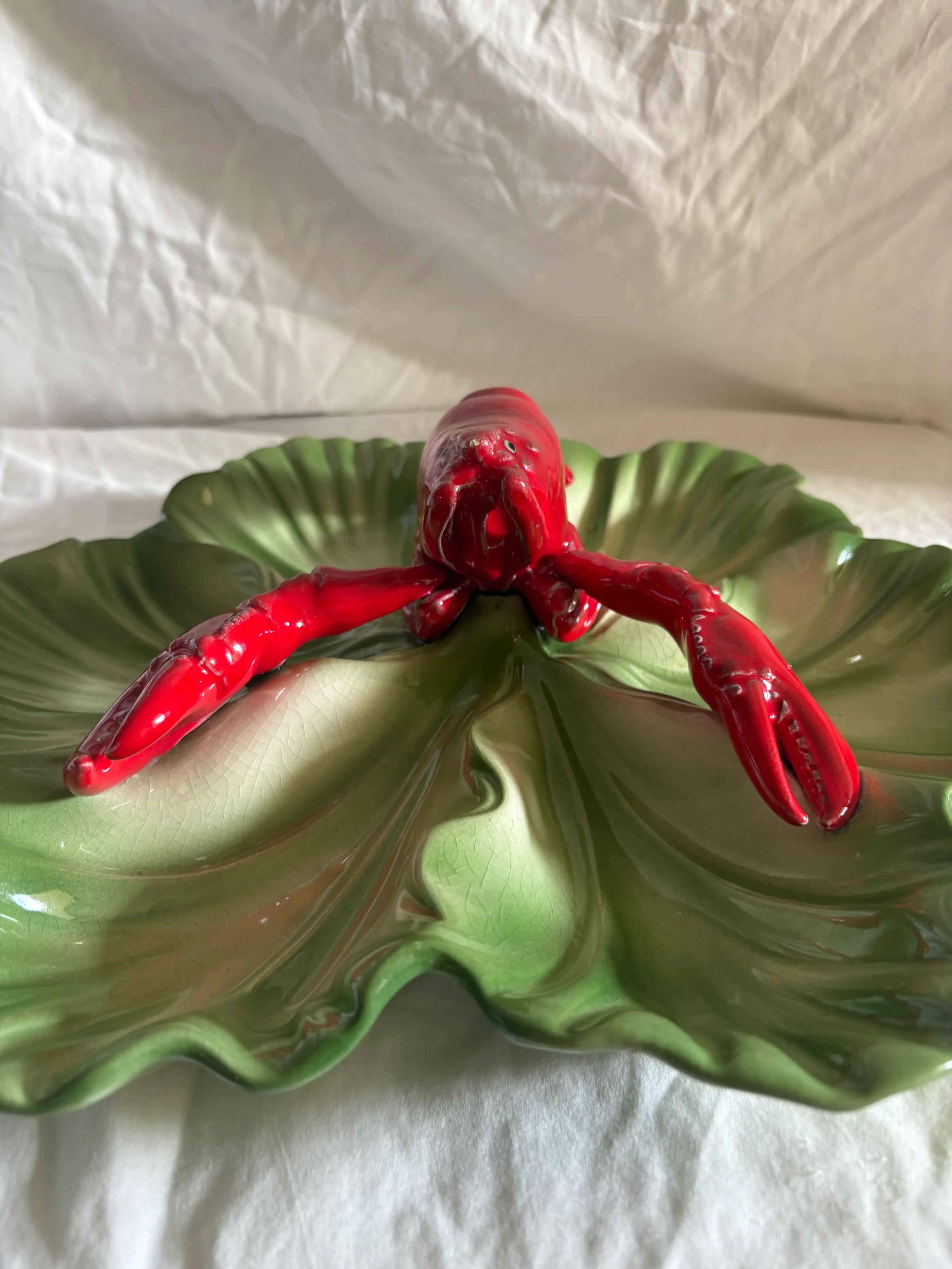 1950's Brad Keeler Lobster Dish | Chairish