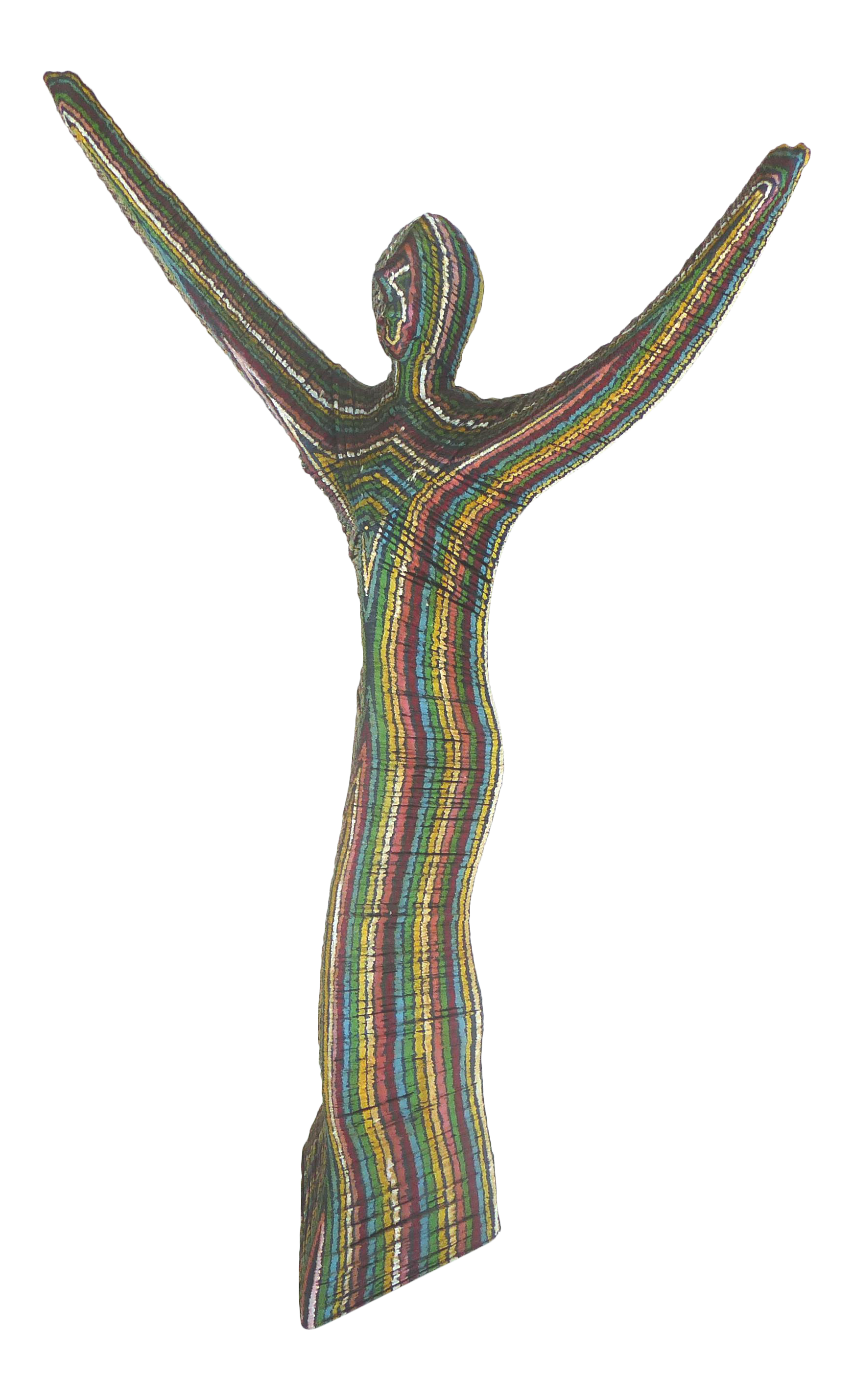 Rope Art Sculpture by Pennsylvania Folk Artist R, Bucher Chairish