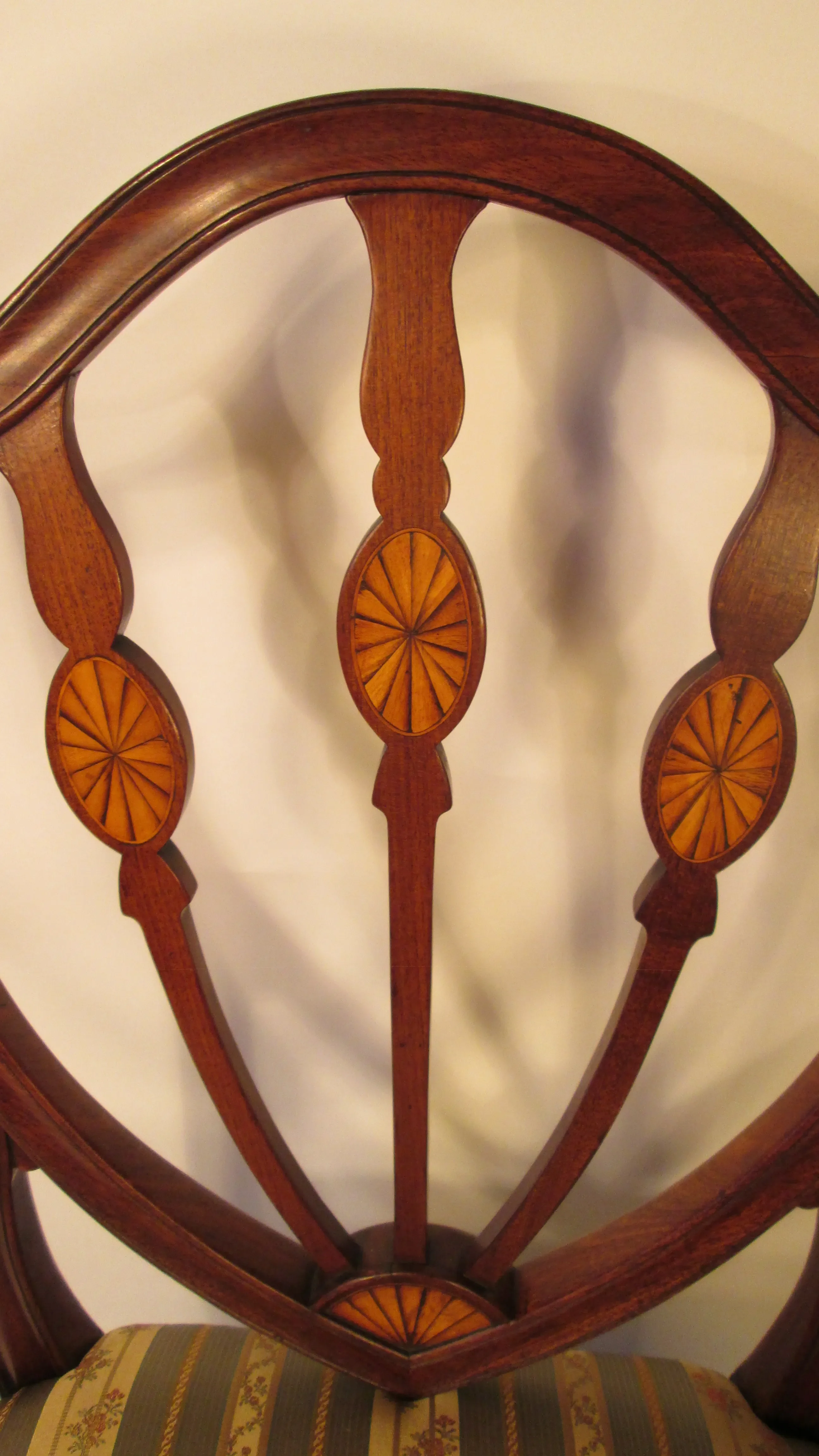 Antique Shield Back Chair