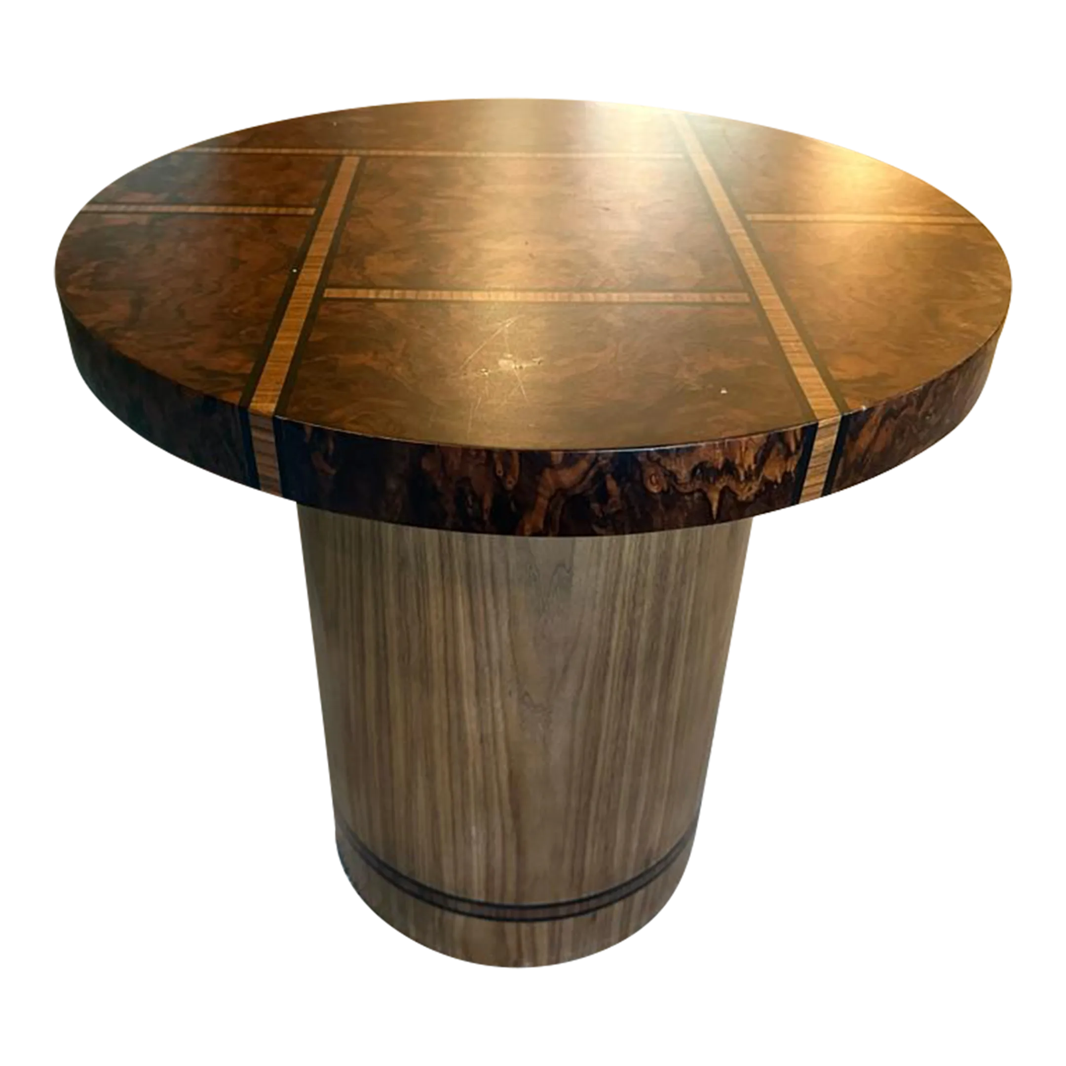 Modern Round End Table Chairish