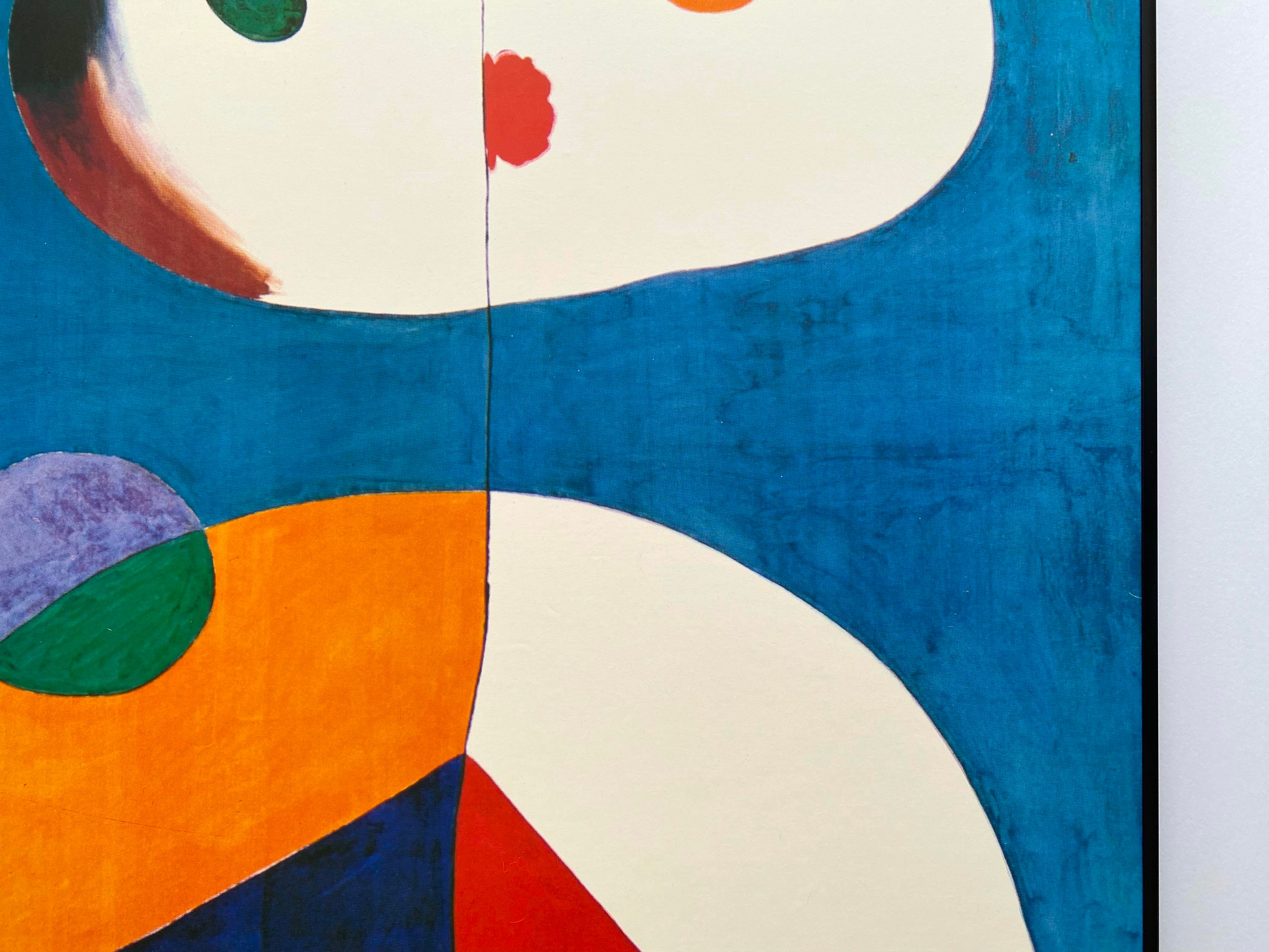 【額縁付き】 A2 ポスター Joan Miro ミロ 2 Amazon.co.jp: ジョアン・ミロ ポスター《星座 II》抽象的な