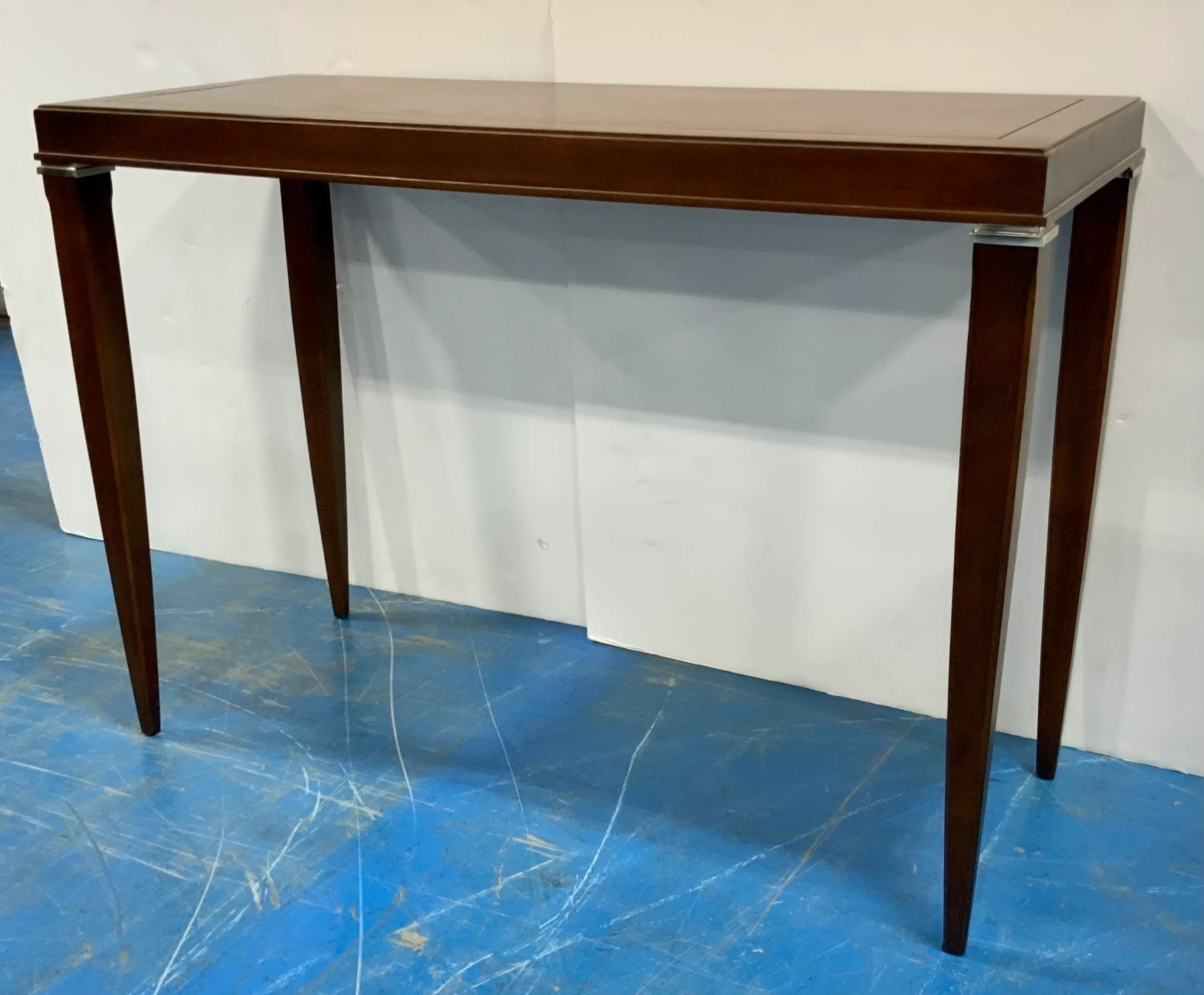 Hickory Chair Transitional Mahogany Finished Console Table