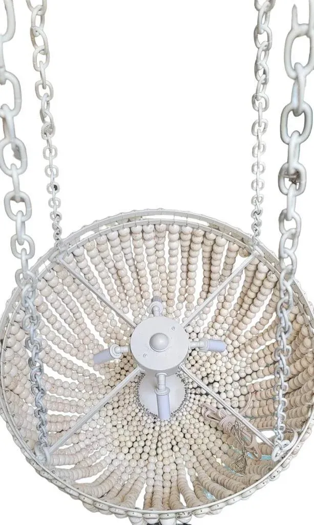 LV PERFUMEMerida La Blanca Chandelier by Marjorie Skouras Design