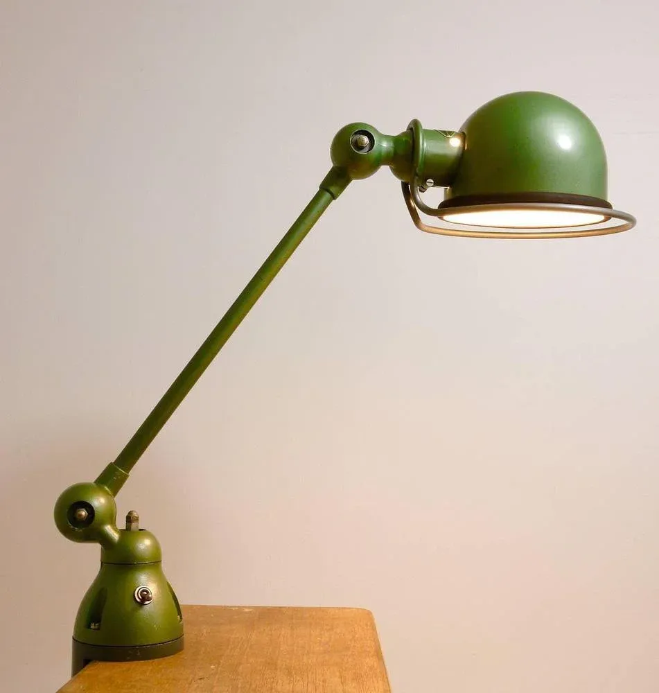 Industrial Clamp Lamp by Jean Louis Domecq for Jielde Lyon, 1950s