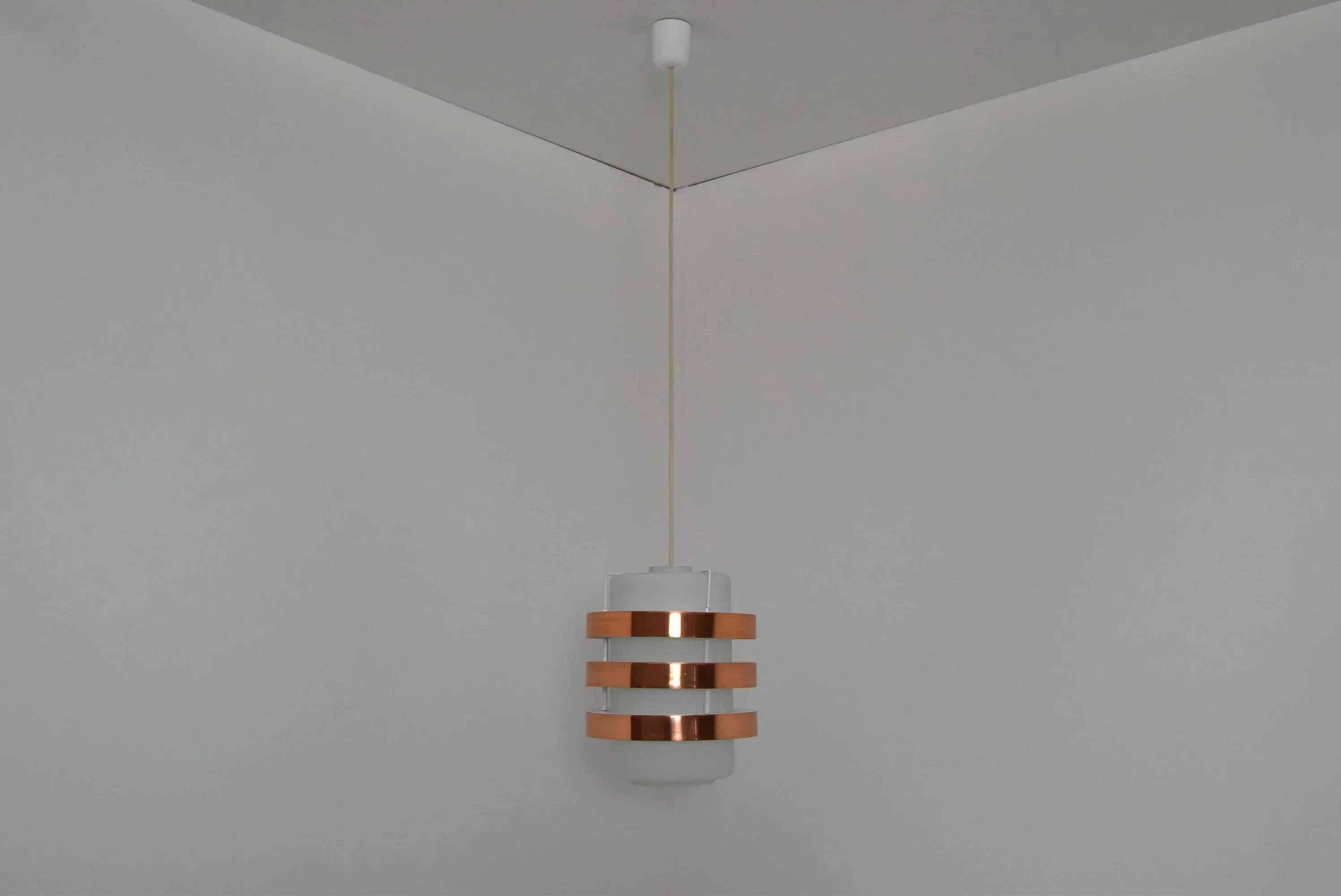 Mid-Century Pendant from Drupol, 1970s