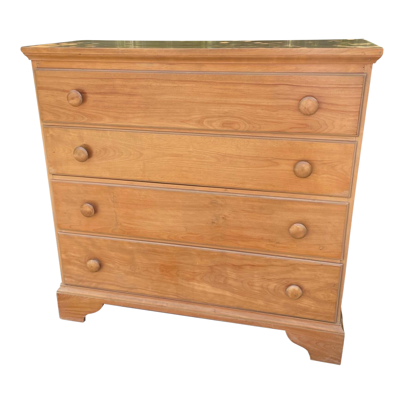 1940s Vintage Pine Chest of Drawers Chairish