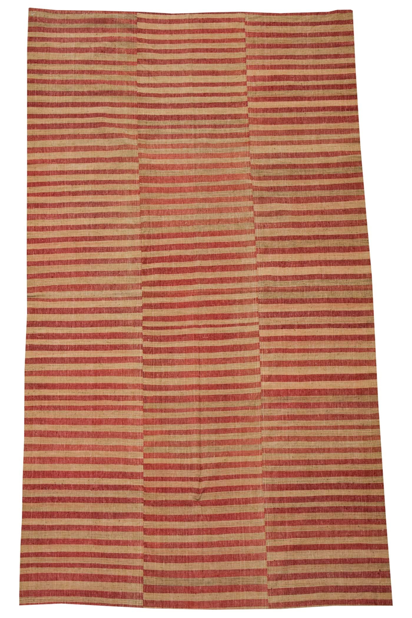 Vintage Turkish Flatweave Rug 5′6″ × 9′7″ Chairish