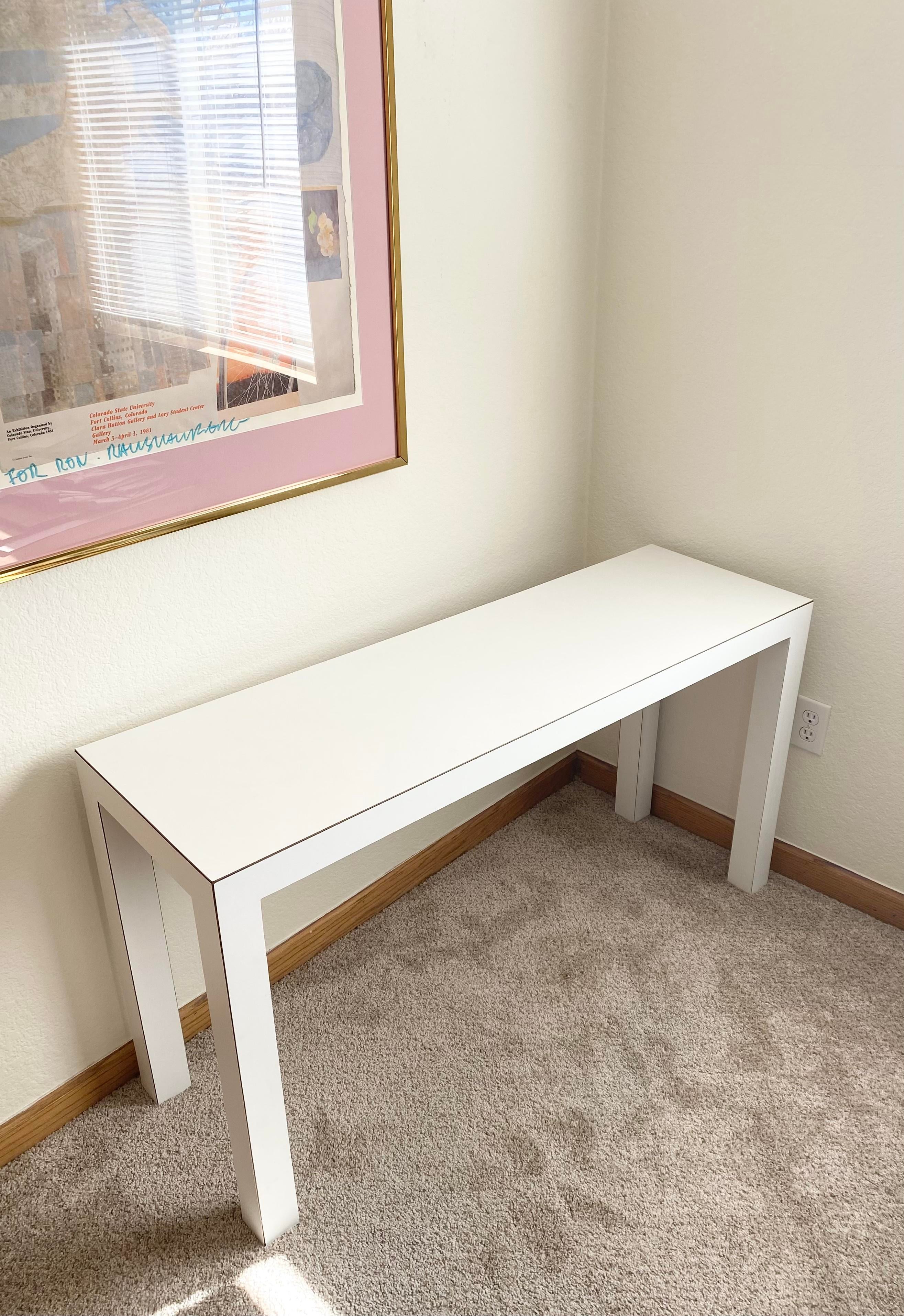 Lack console online table white