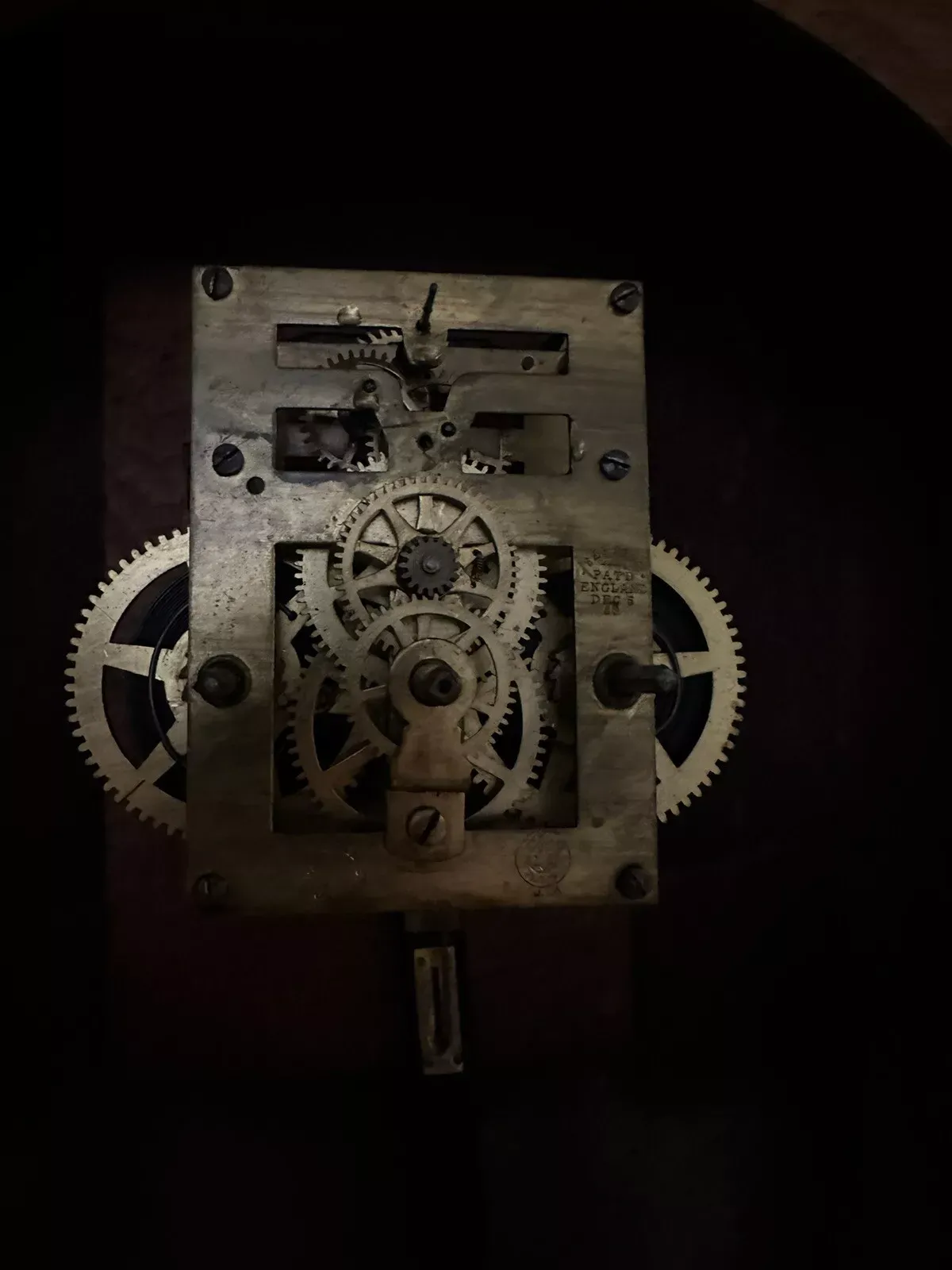 Large 19th Century 30 Day Regulator Wall Clock- New Haven Clock Co