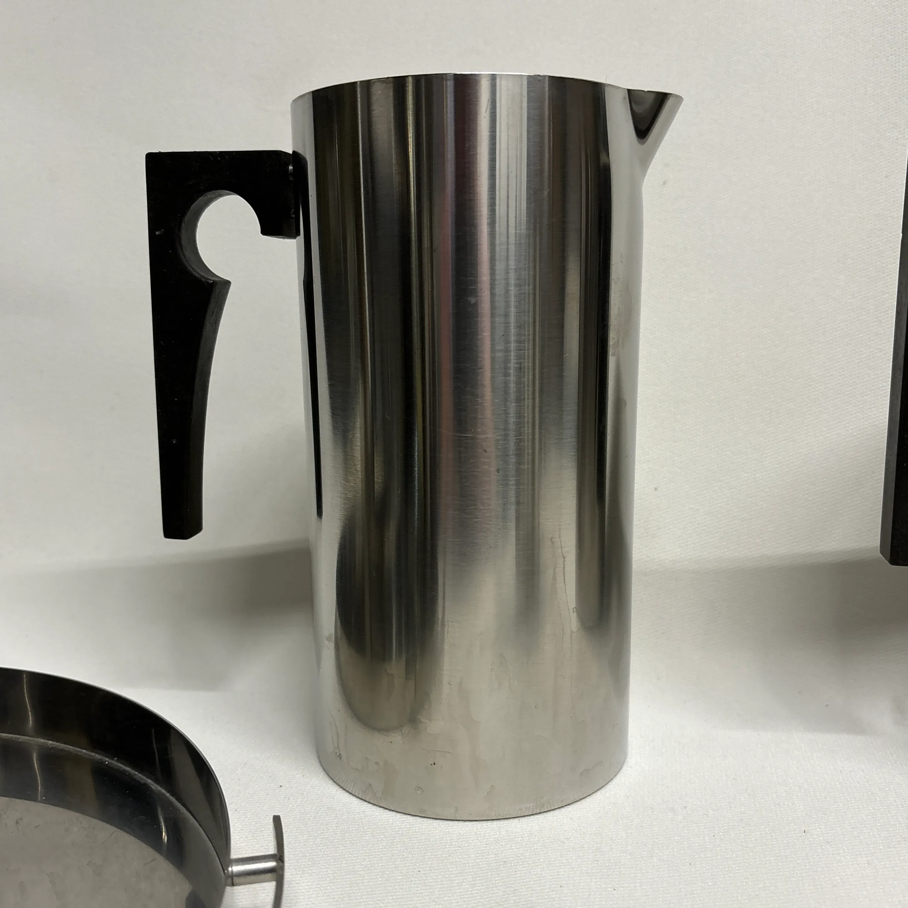 1960s Arne Jacobsen Stelton Stainless 6 Piece Coffee Set | Chairish