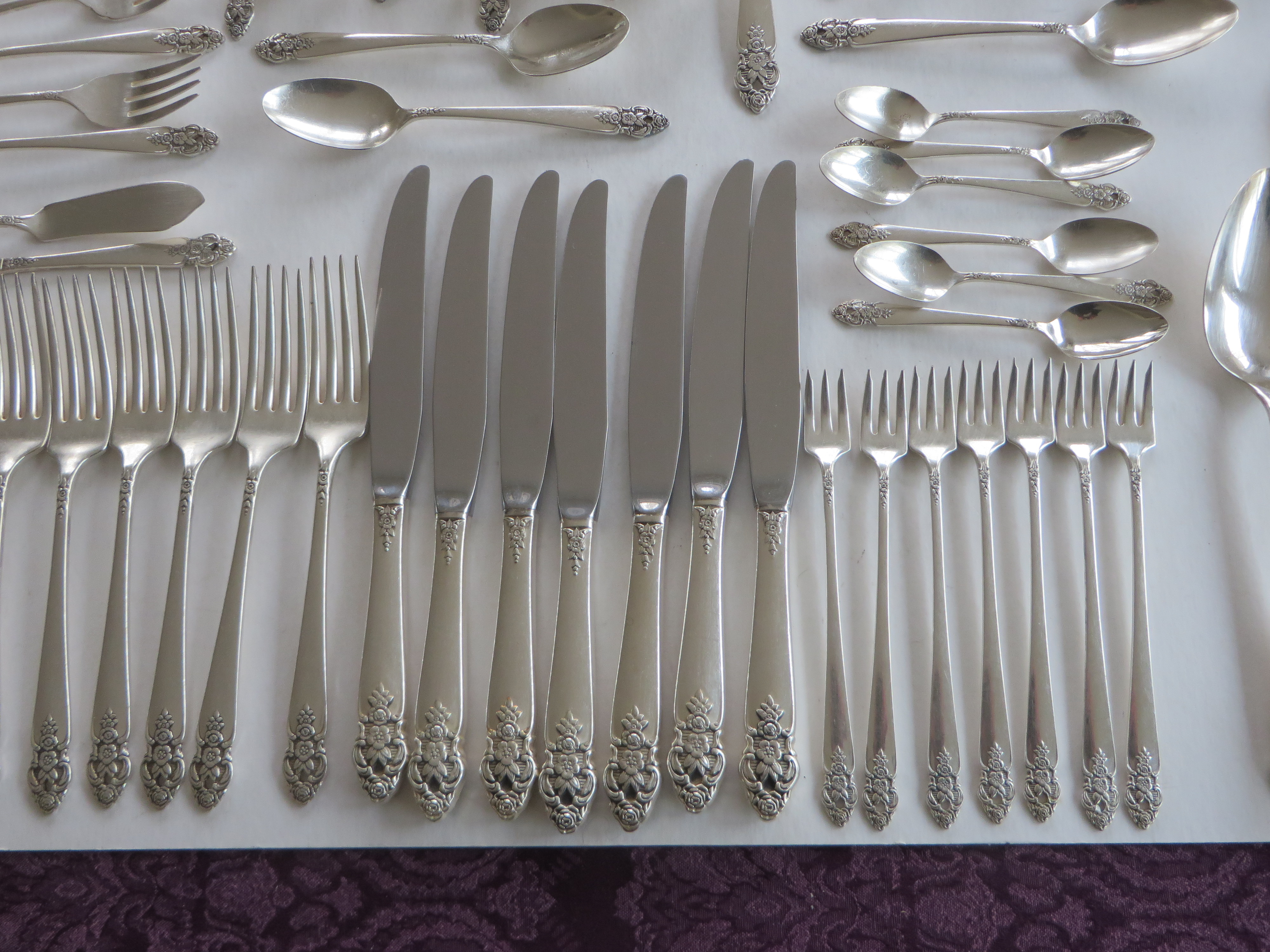 Prestige silverware 1951 sale