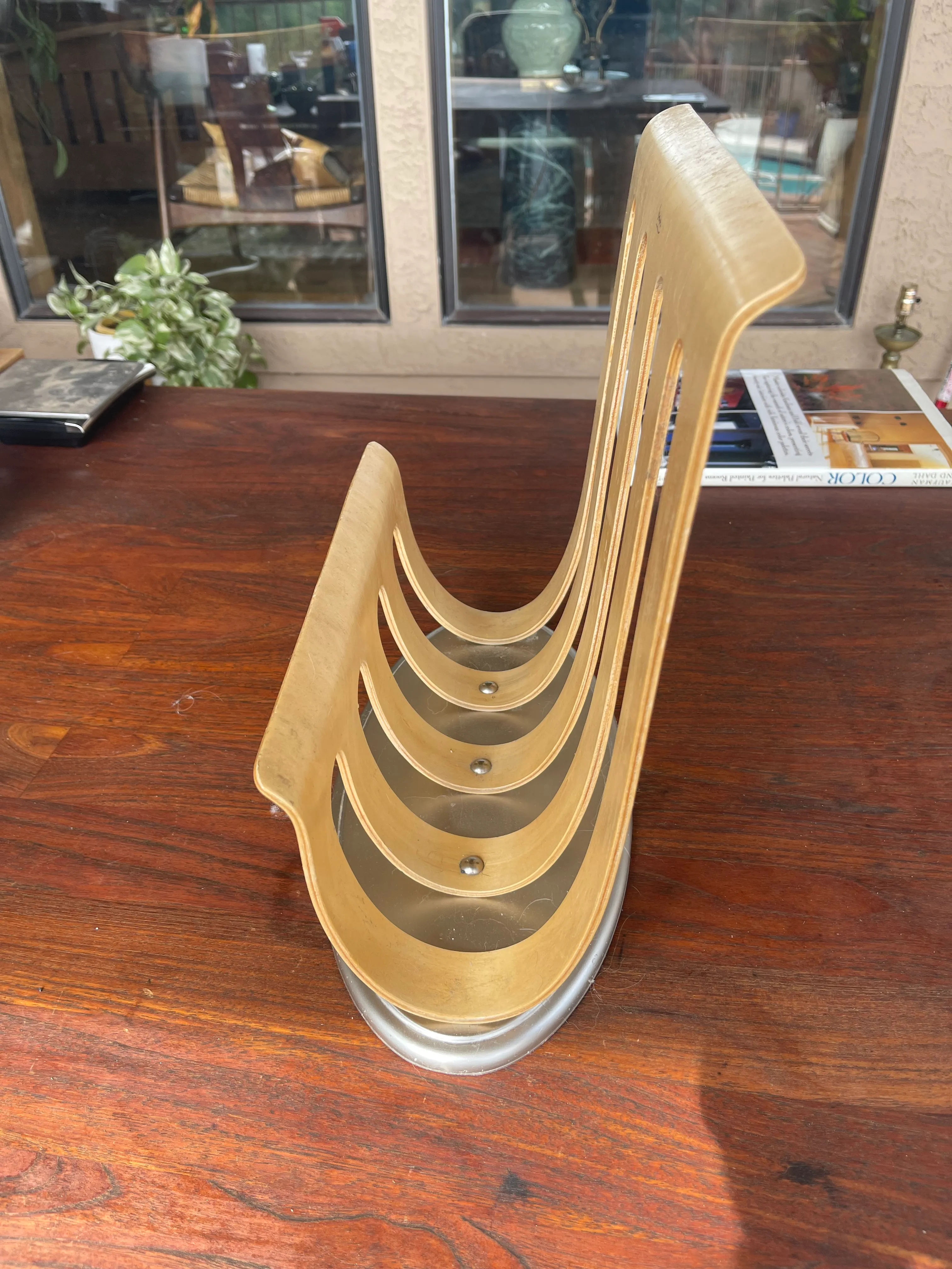 Vintage Mid Century Style Michael Graves Pressed Plywood Bentwood