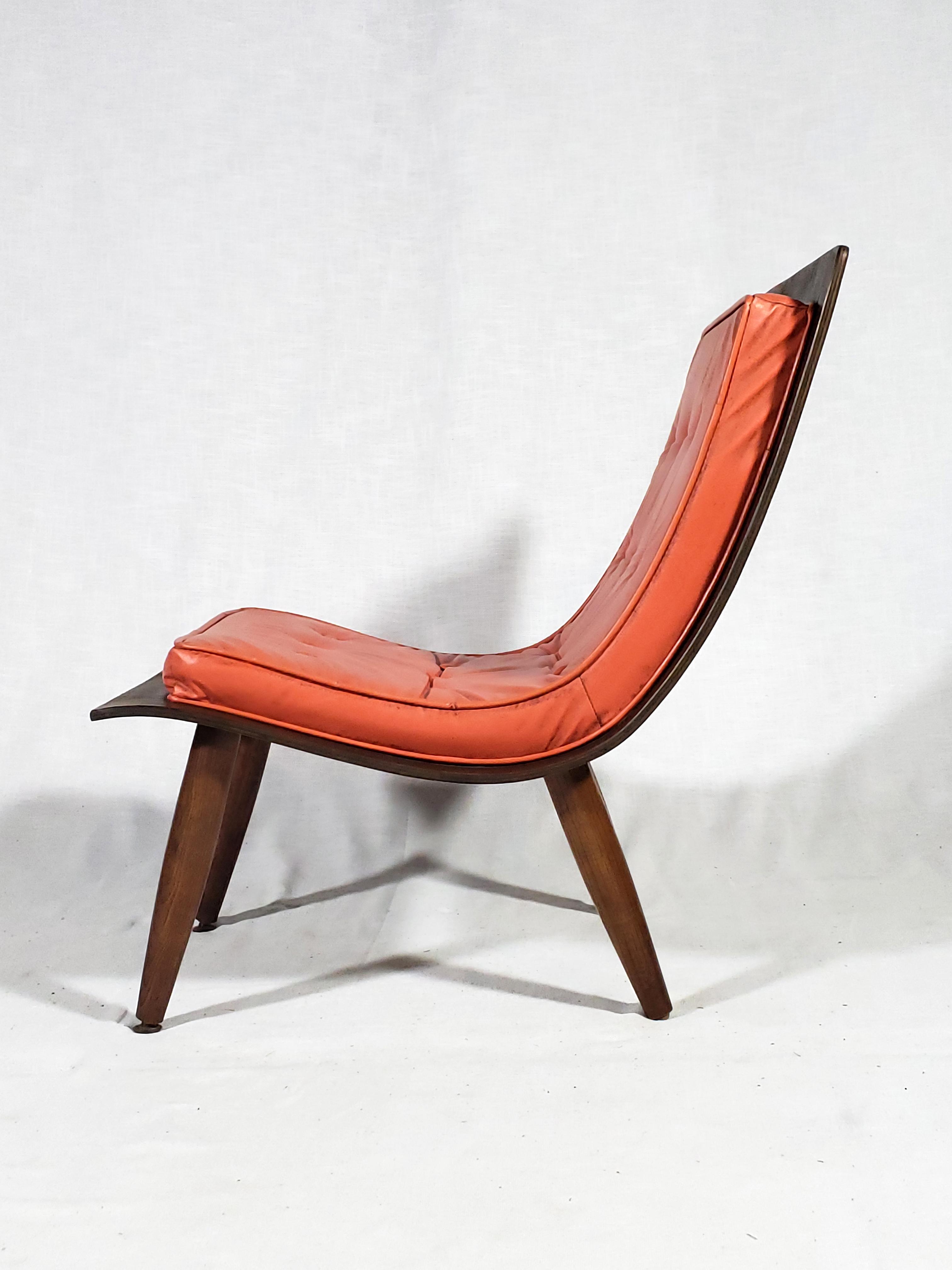 Mid century modern scoop chair hotsell