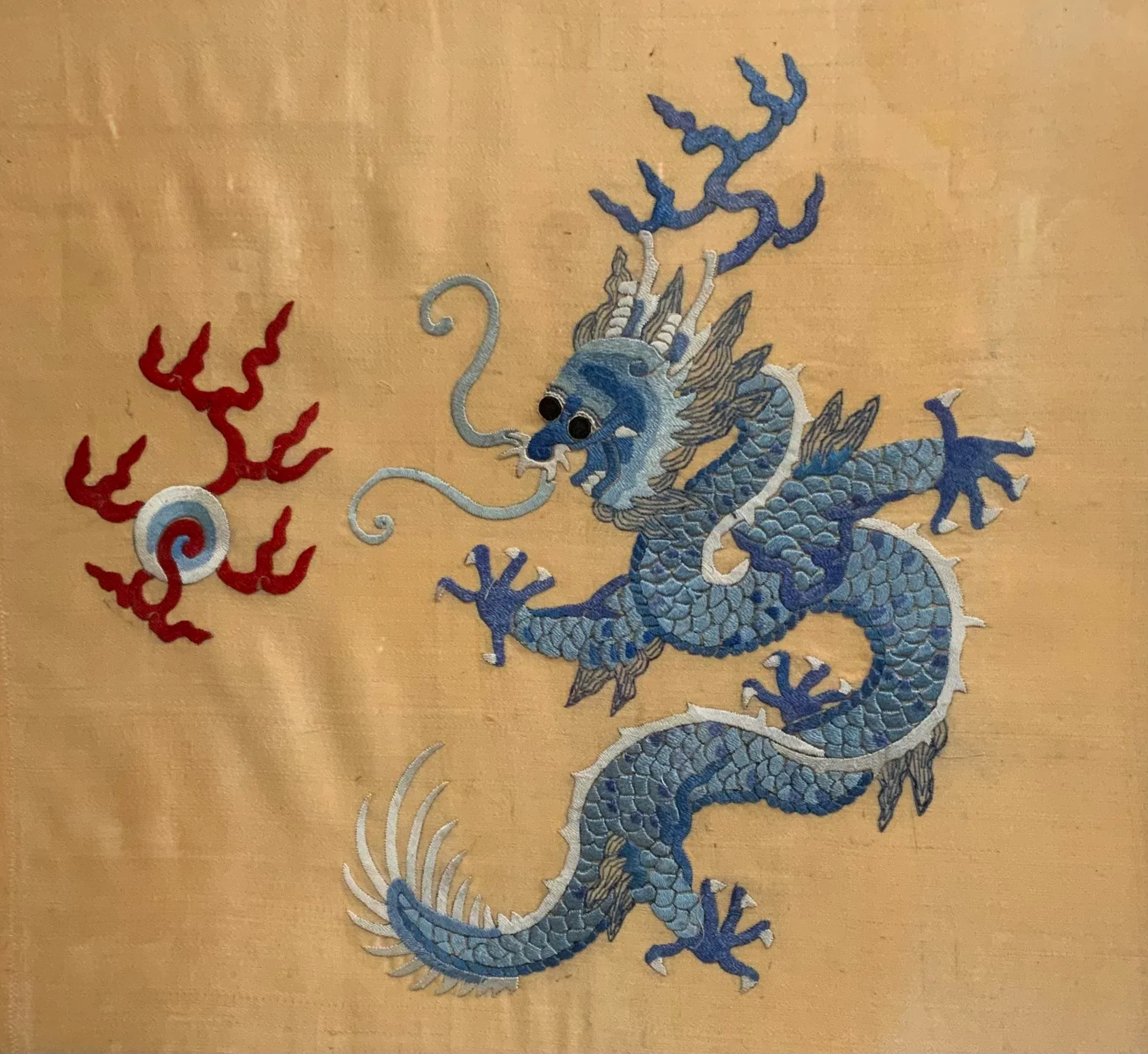 古着 VINTAGE EASTEN Dragon Embroidery vintage-chinese-dragon-