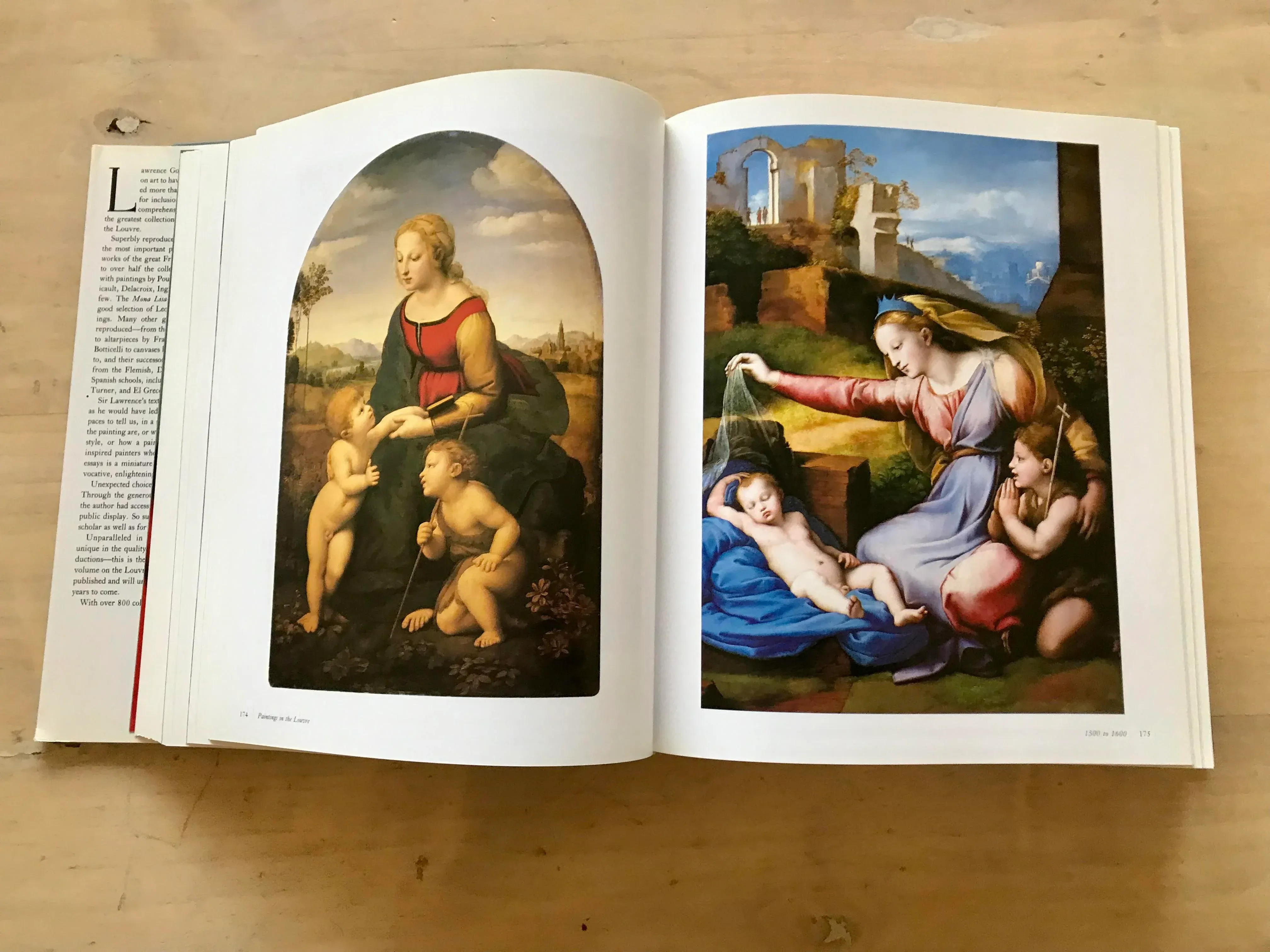 書 FRENCH PAINTINGS IN THE LOUVRE 1980s “Paintings in the Louvre” Hardcover Book | Chairish