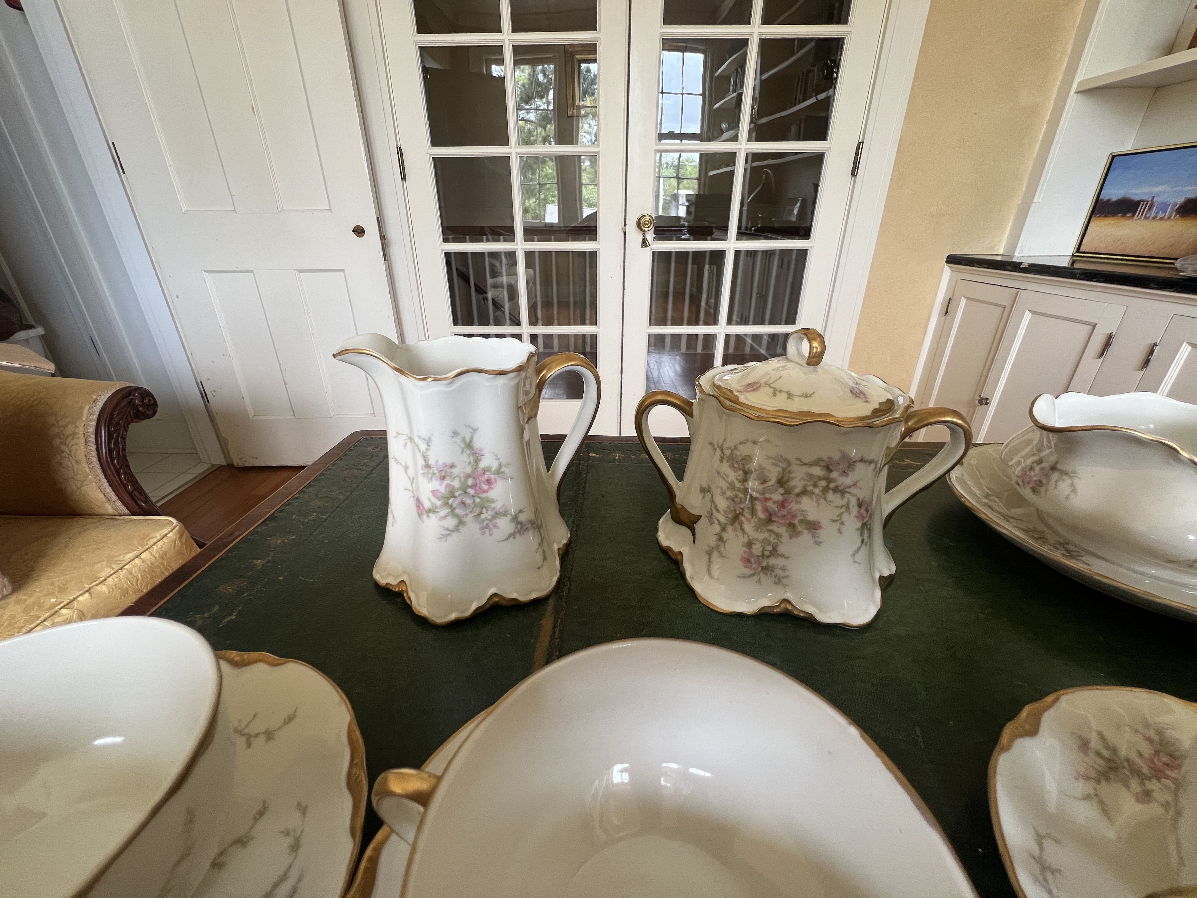 1950s Warwick Avon Rose China Dinnerware Set- 56 Pieces Chairish