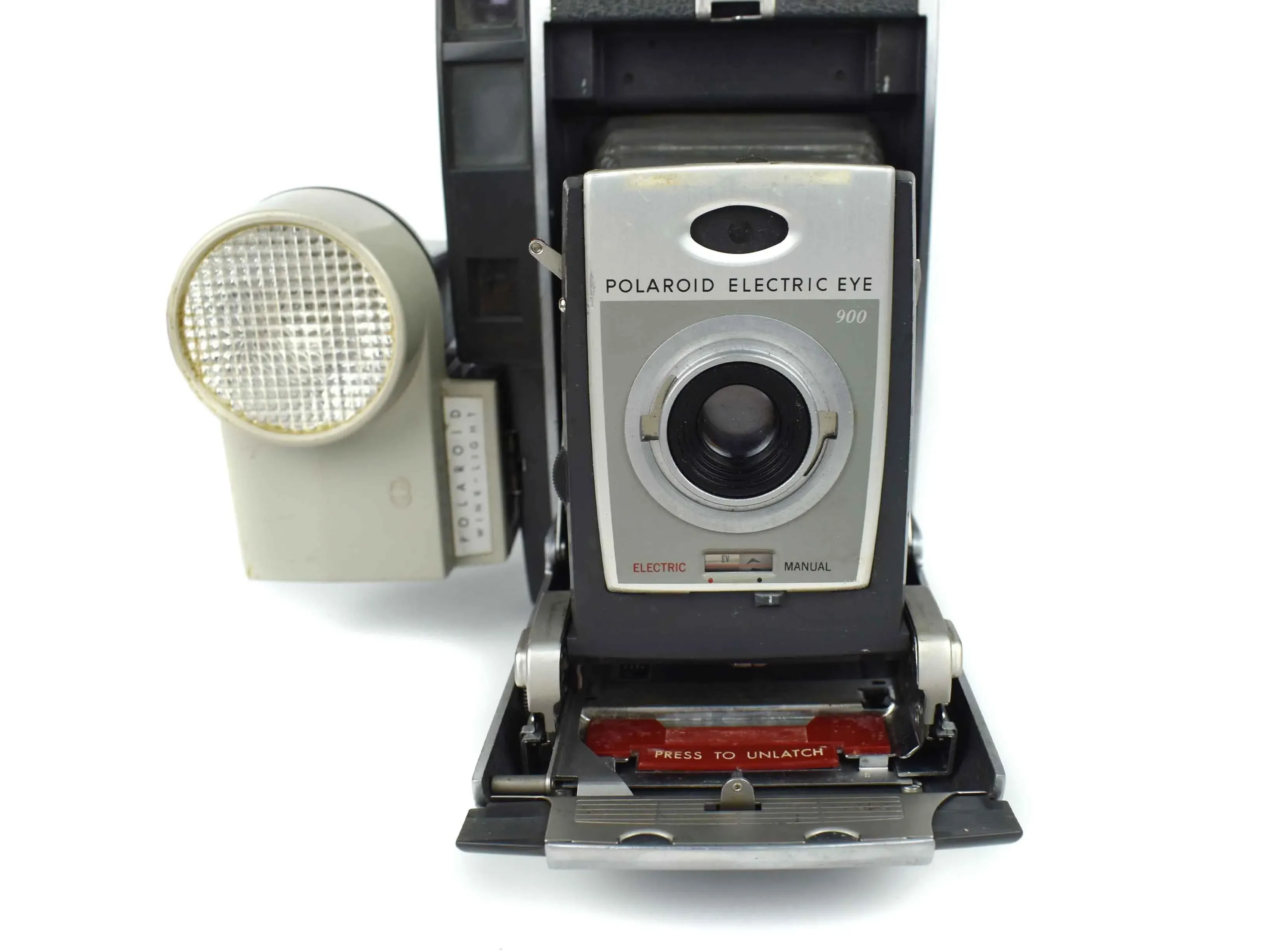 1960's Polaroid Land Camera Electric-Eye Model 900 With Wink Flash
