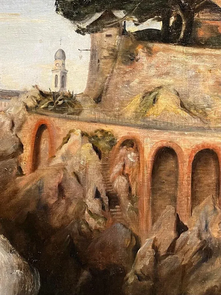 Elisabeth Schlup, Sea Cliff, Oil on Canvas, 1904 main image 6