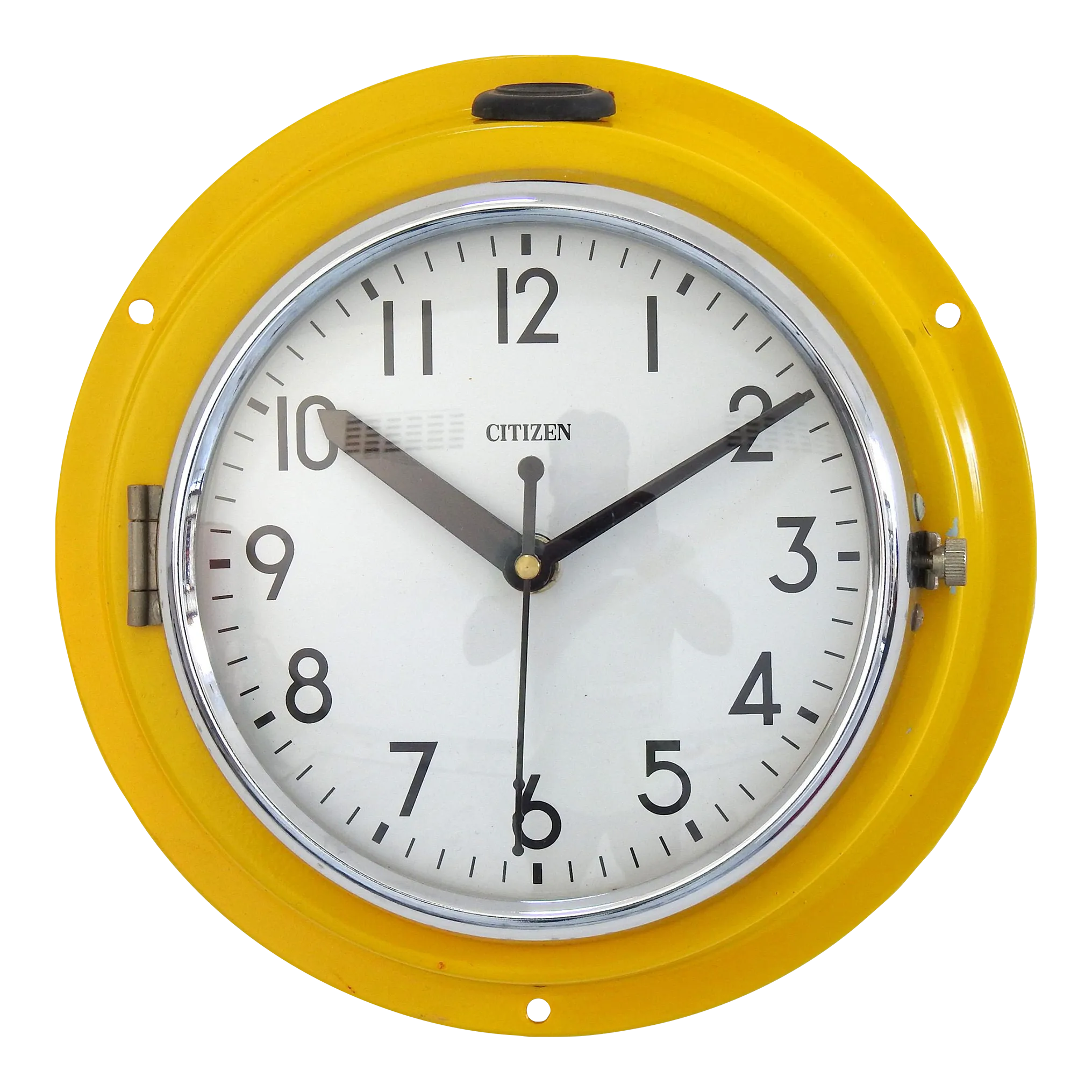 Picture of Maritime Citizen Ship's Wall Decor Clock - Made in Japan | Chairish