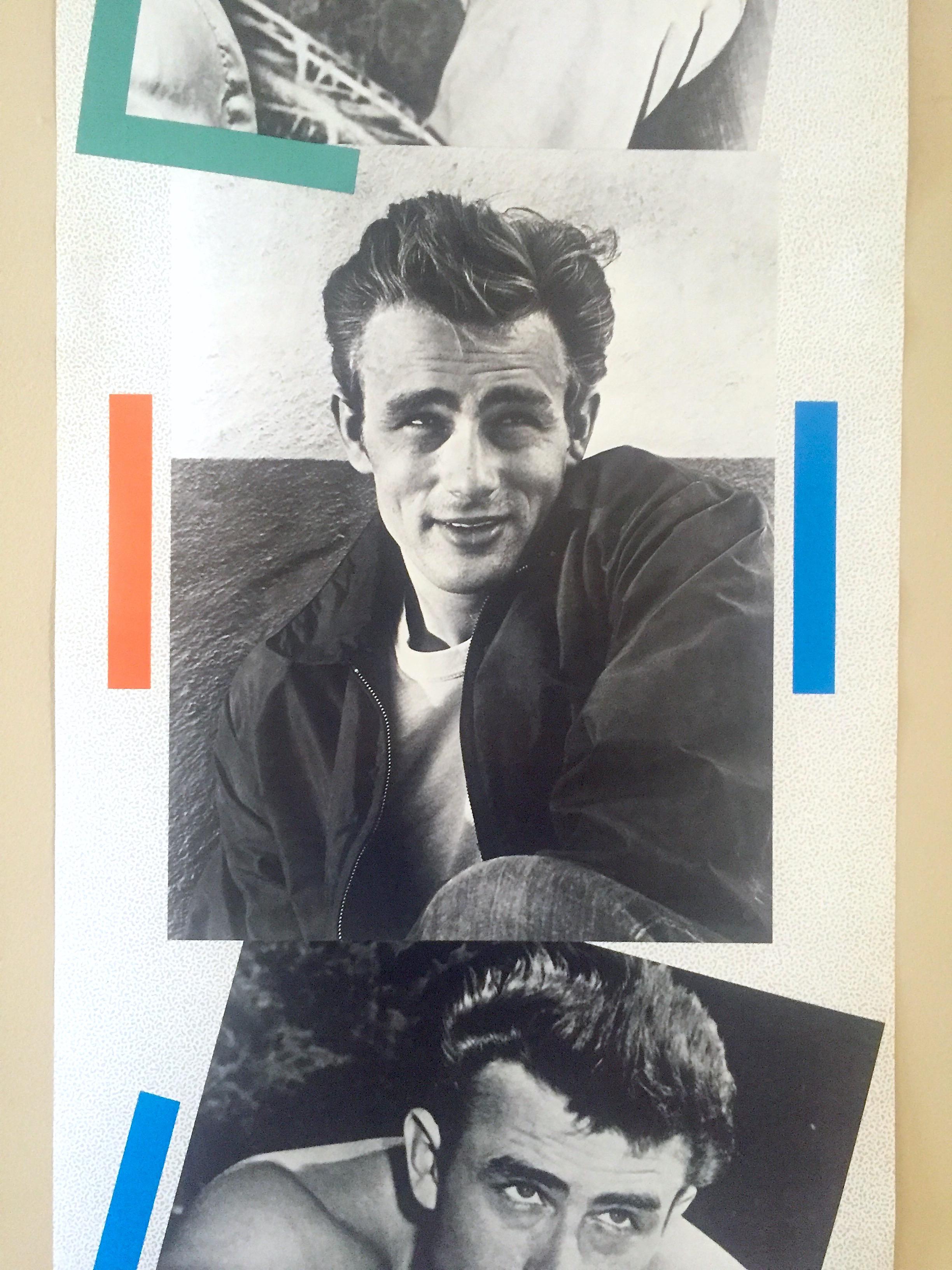 James Dean ポスター Andy Warhol Estate Vintage 1990 Collector's Lithograph Print