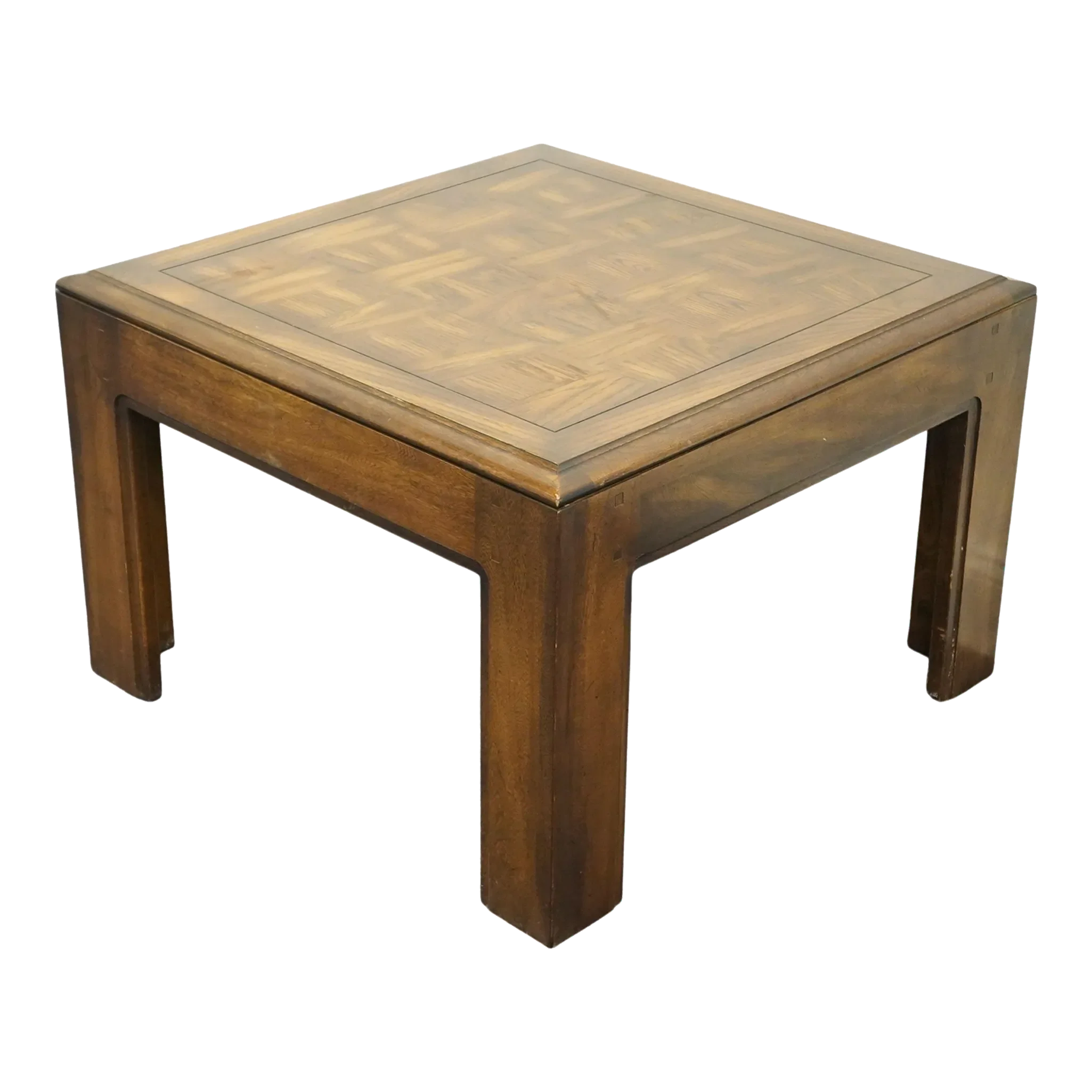 Lane Furniture Oak Rustic Americana 30" Square Accent End Table W