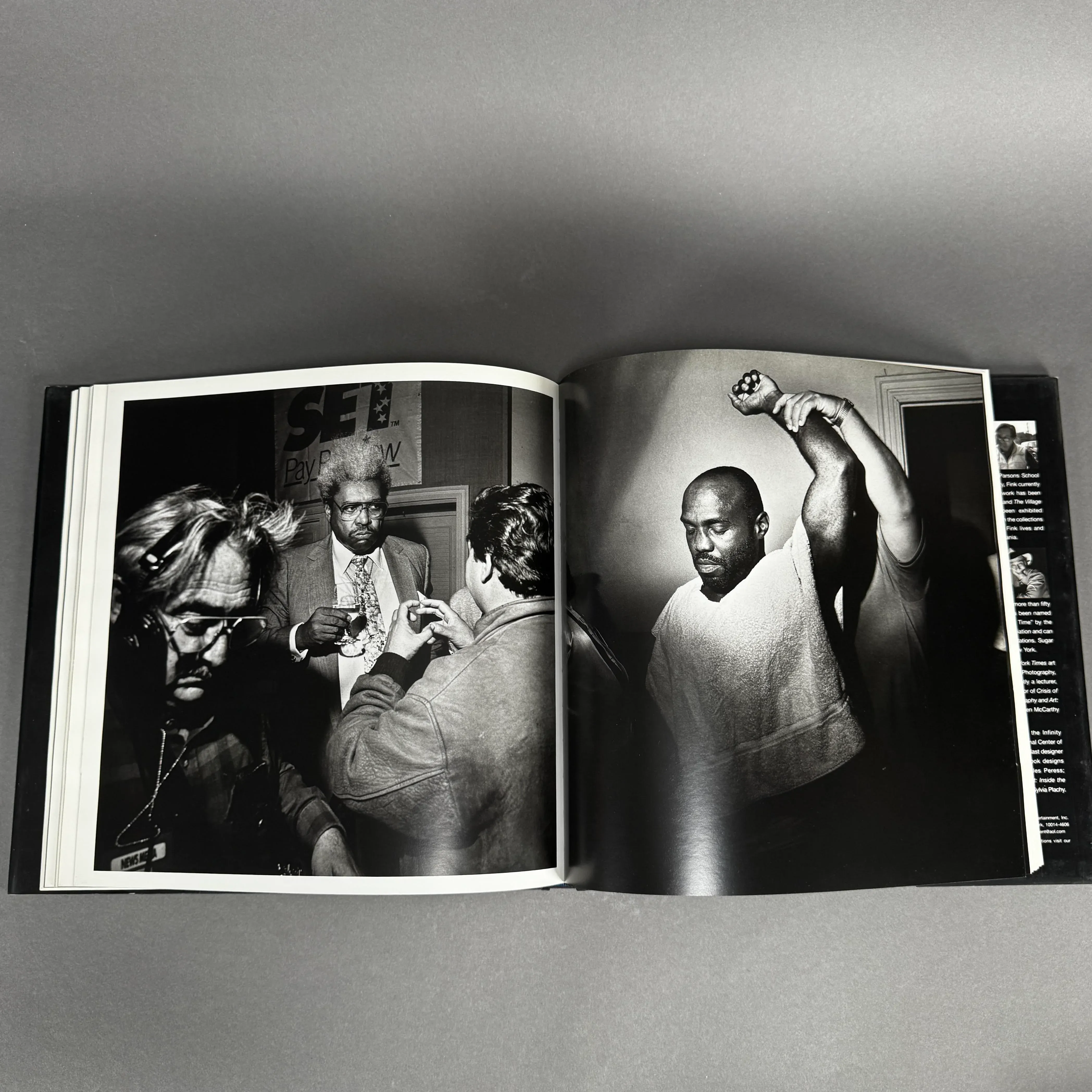 Vintage 1997 First Edition Boxing Photographs Larry Fink Hc Book Made in  Italy | Chairish