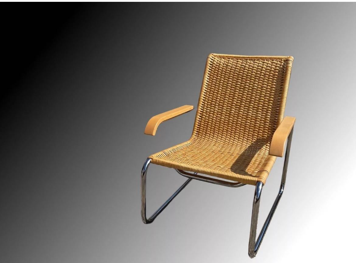 Bauhaus B35 Armchair by Marcel Breuer for Thonet, 1929 Chairish