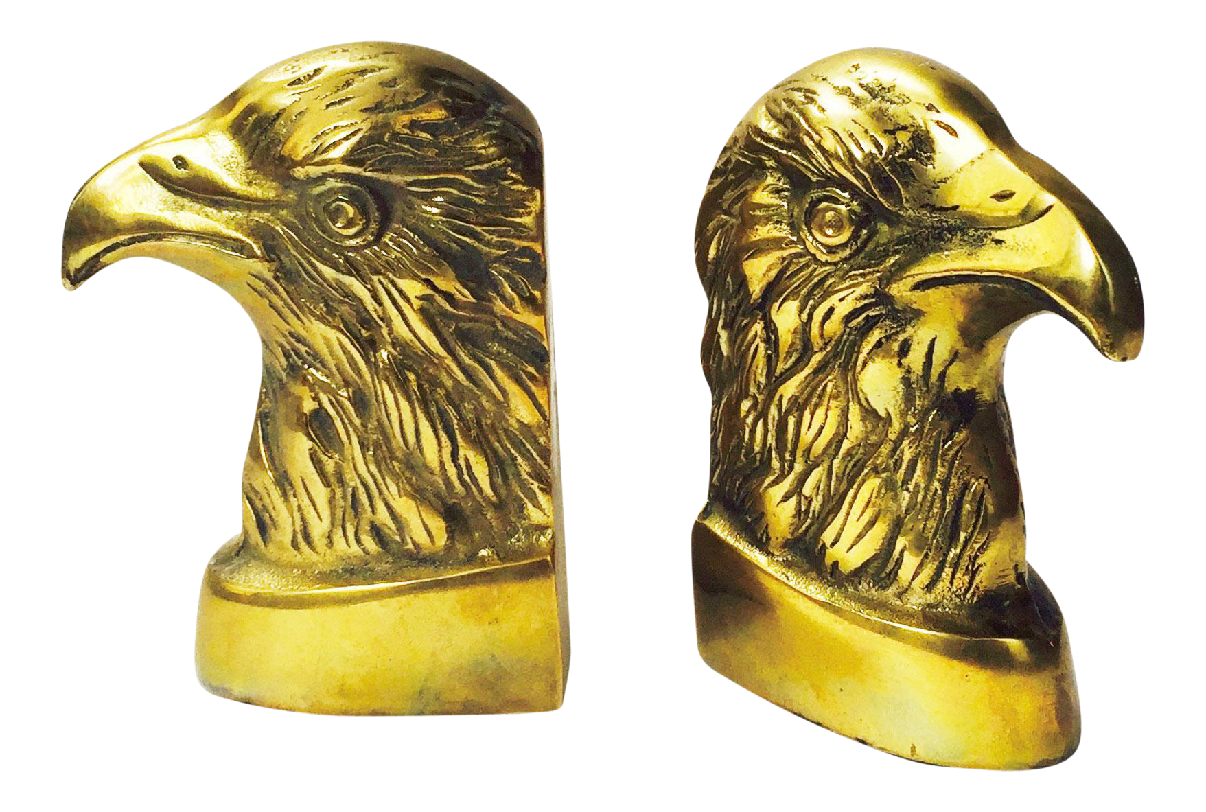Vintage Brass Eagle Bookends a Pair Chairish