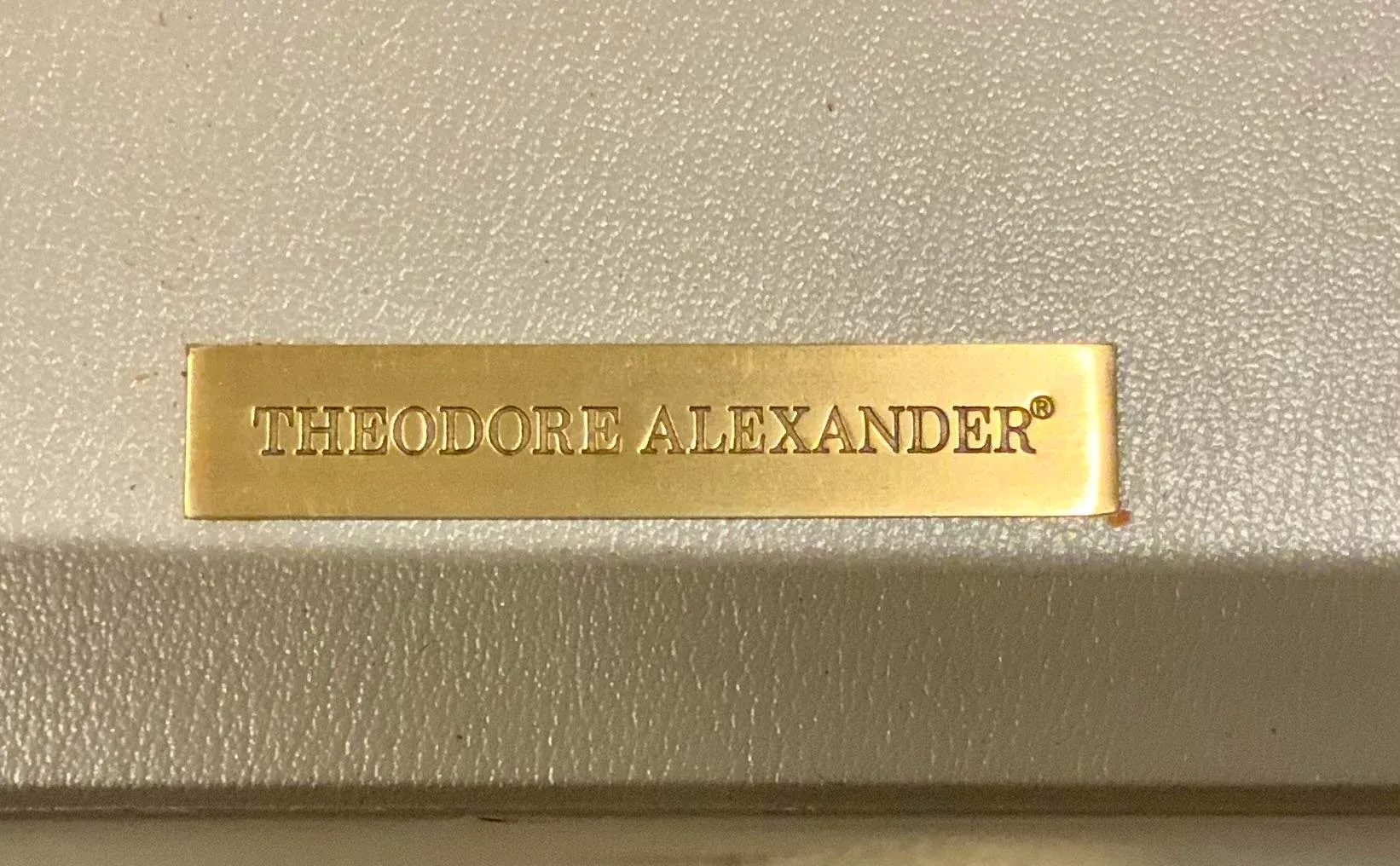 Theodore Alexander Modern Iconic Chest of Drawers | Chairish