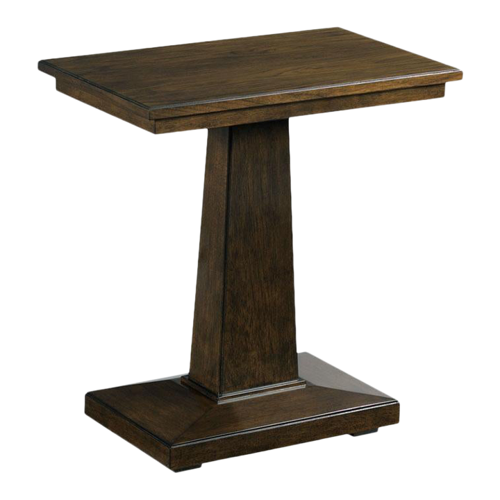 Woodbridge Furniture Metropolitan Chairside Table in Mink Finish Chairish