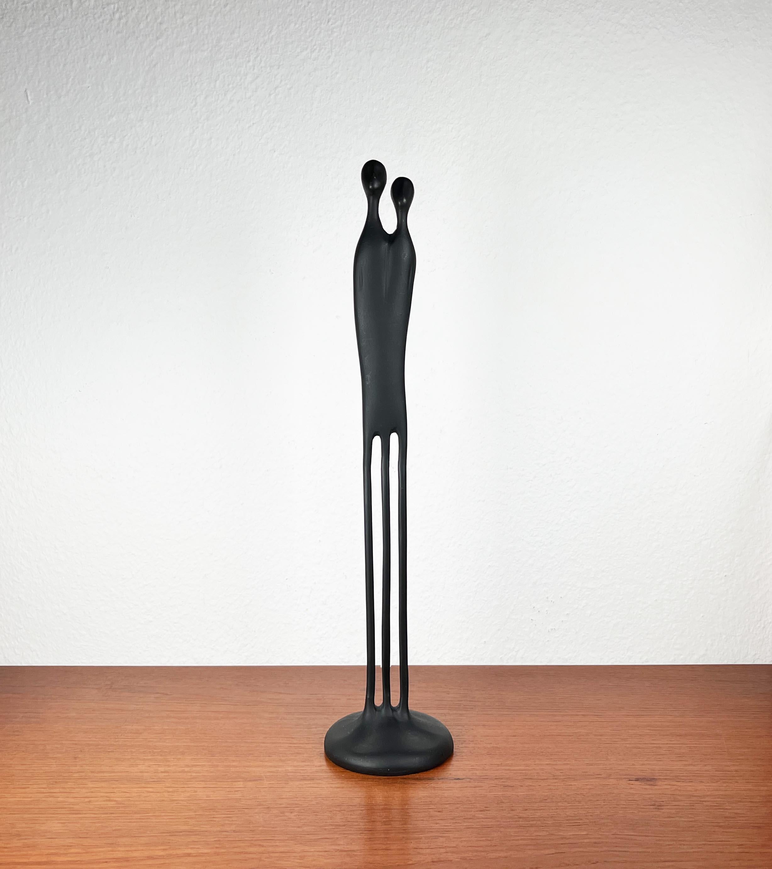 Postmodern Metal Two Become One Sculpture by Louise