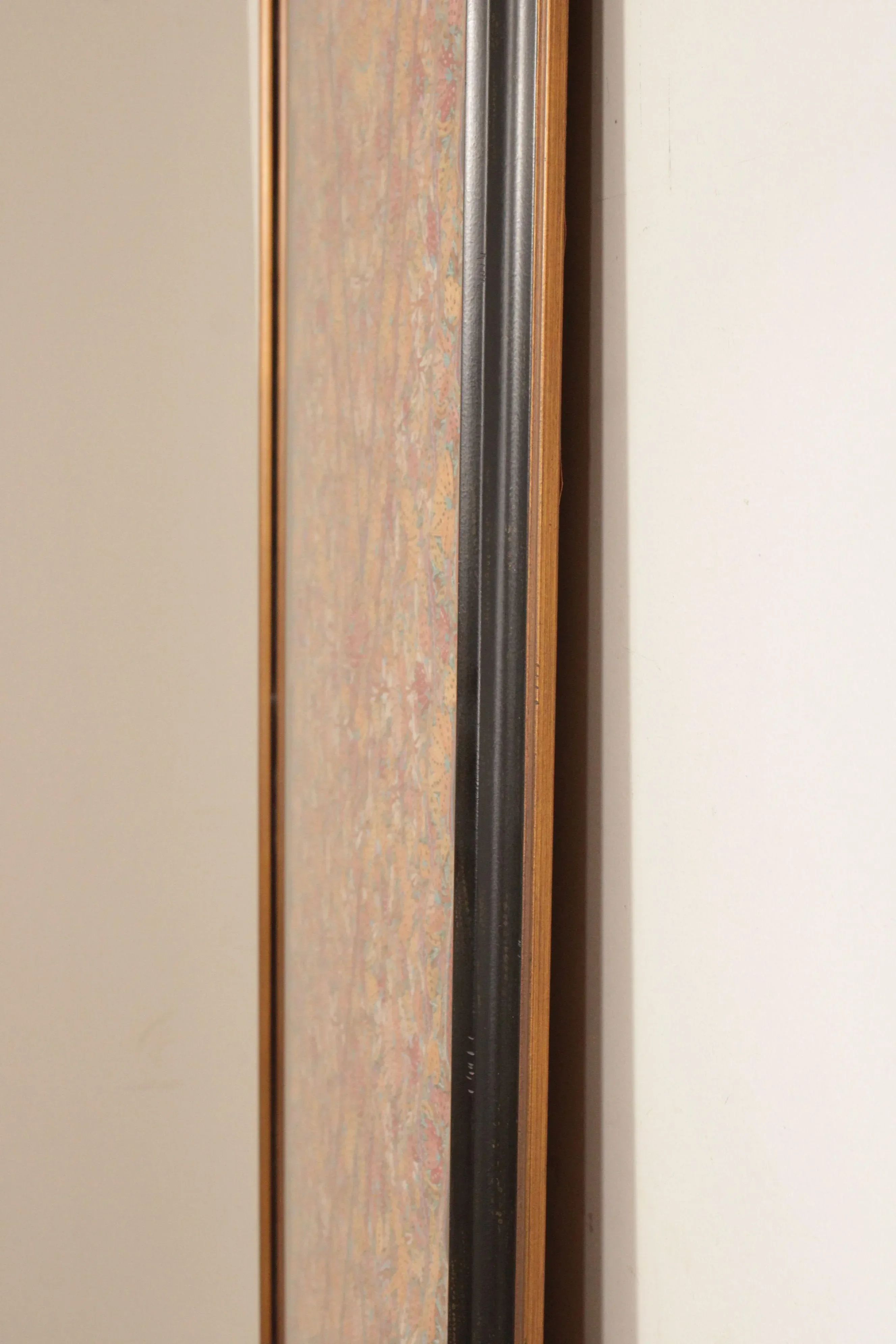 Kashmiri Style Hand Embroidered Crewel Framed Textile