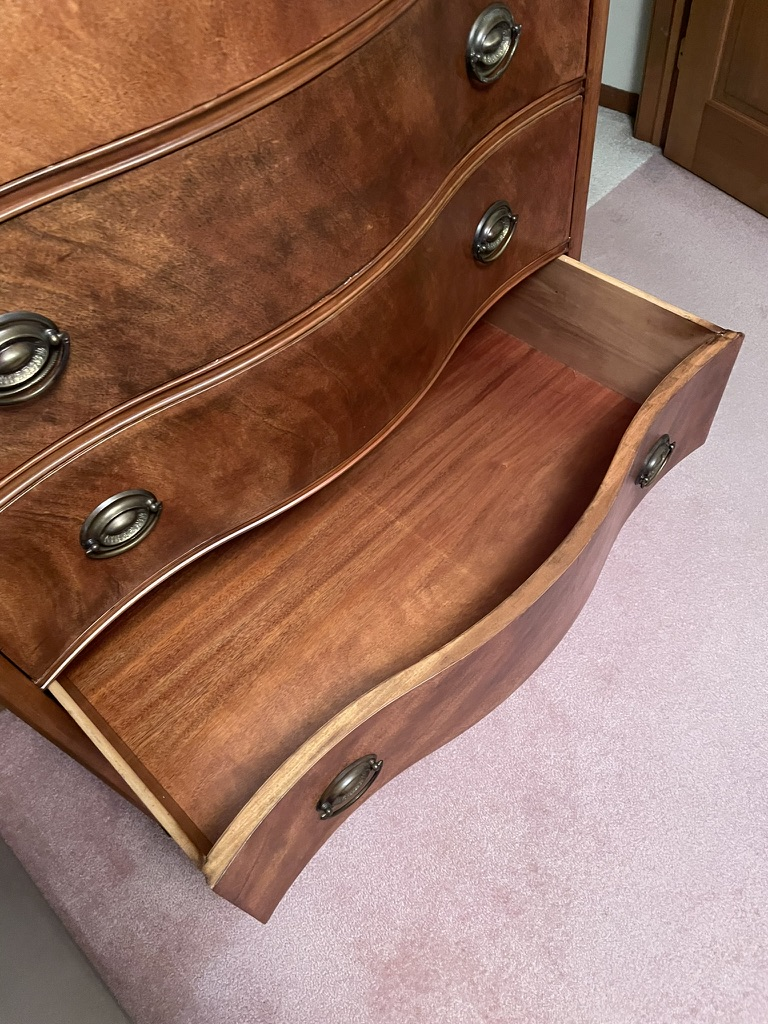 Drexel Heritage 5 Drawer Tallboy Dresser | Chairish