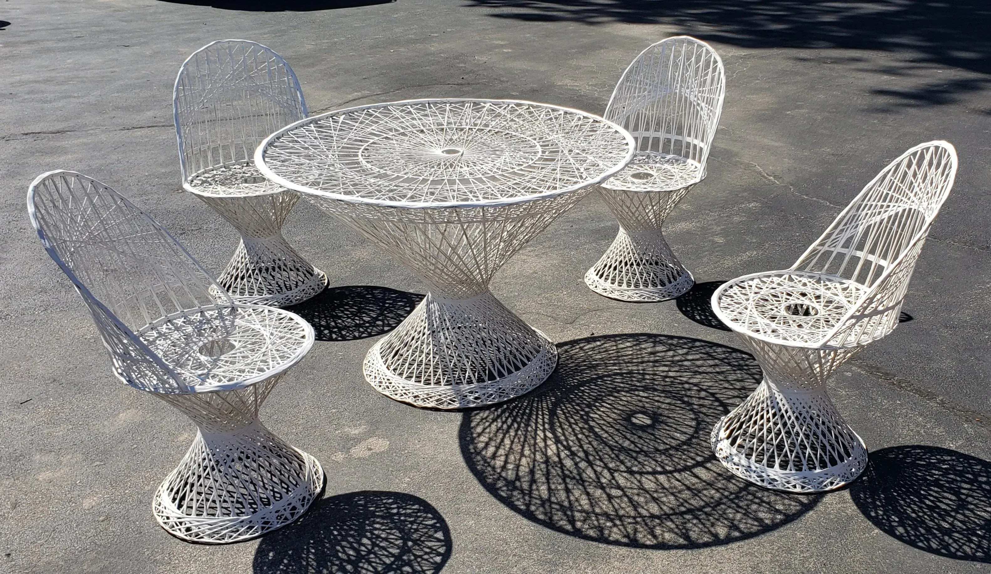 Patio Set Mid Century Modern Fiberglass Chair Mid Century Modern