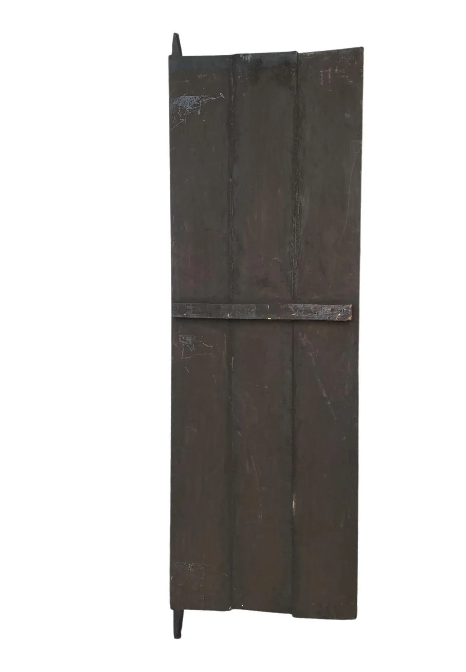 Granary Dogon Crocodiles Woden Door With Figures Mali African 78\