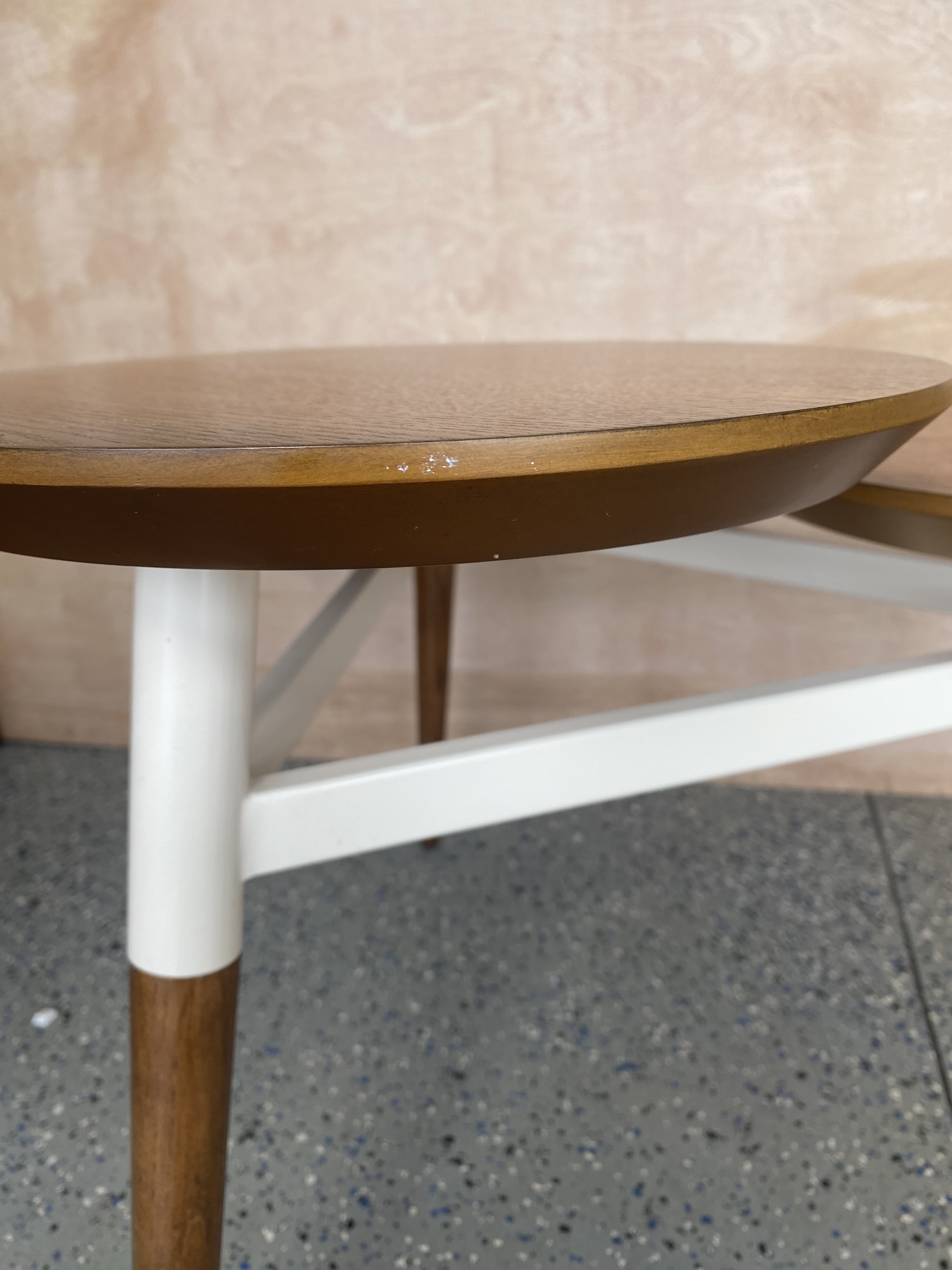 West elm 3 tier coffee deals table