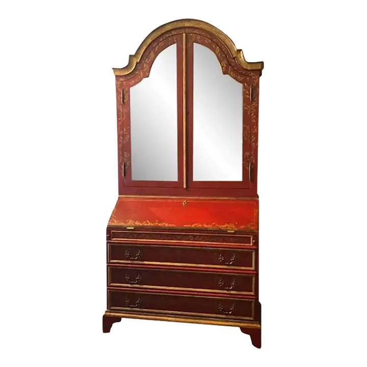 Amy Howard French Chinoiserie Secretary Chairish