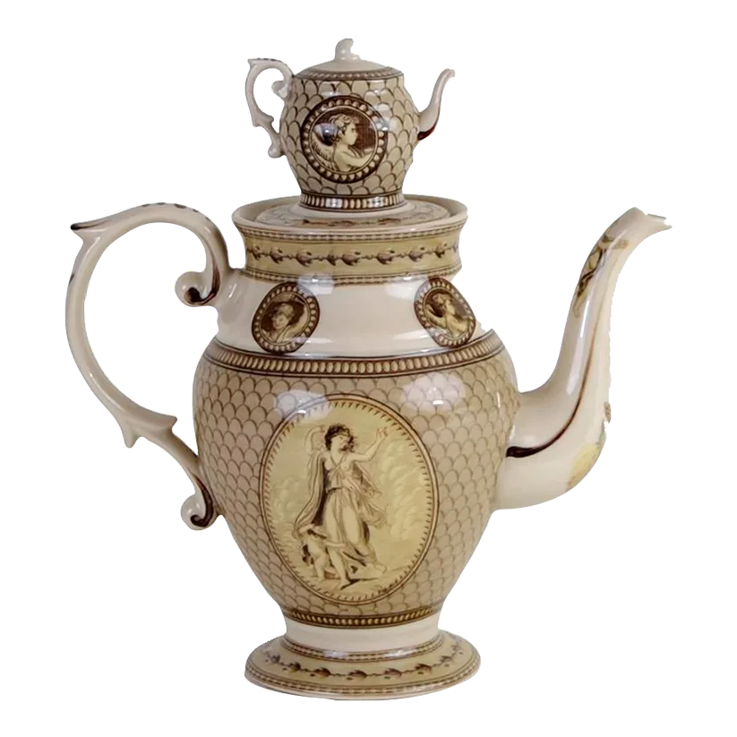 1970s Ceramic Teapot on Teapot Chairish