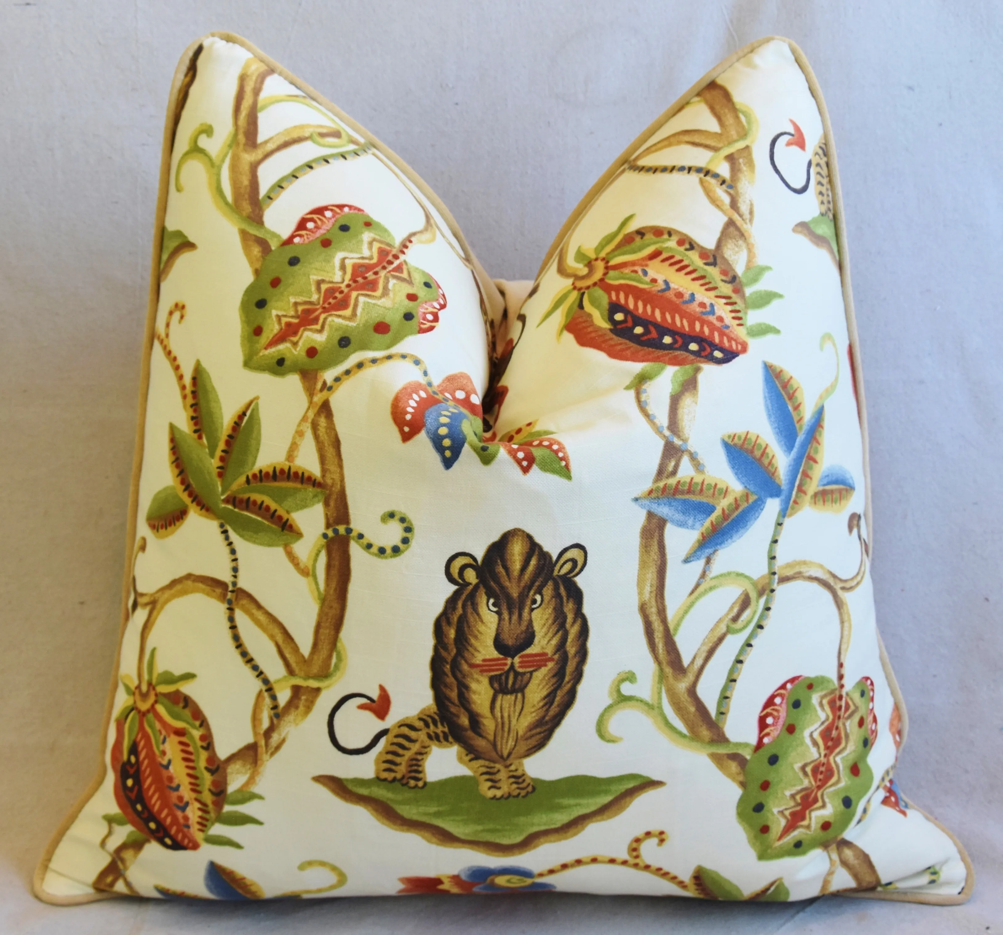 Kaufmann Bazaar Paradise Lion Feather/Down Pillow 24