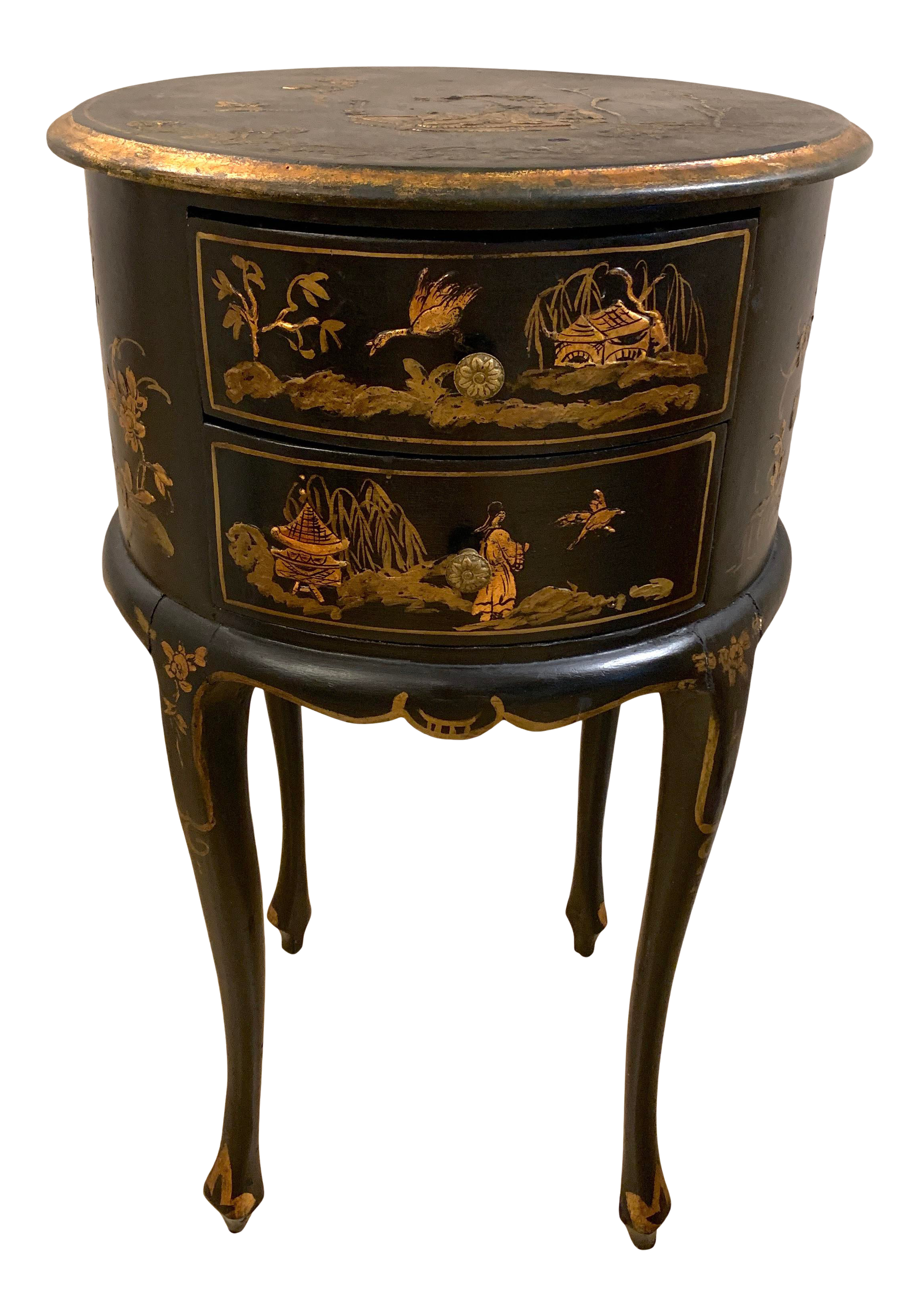 bedside lamp table with drawer