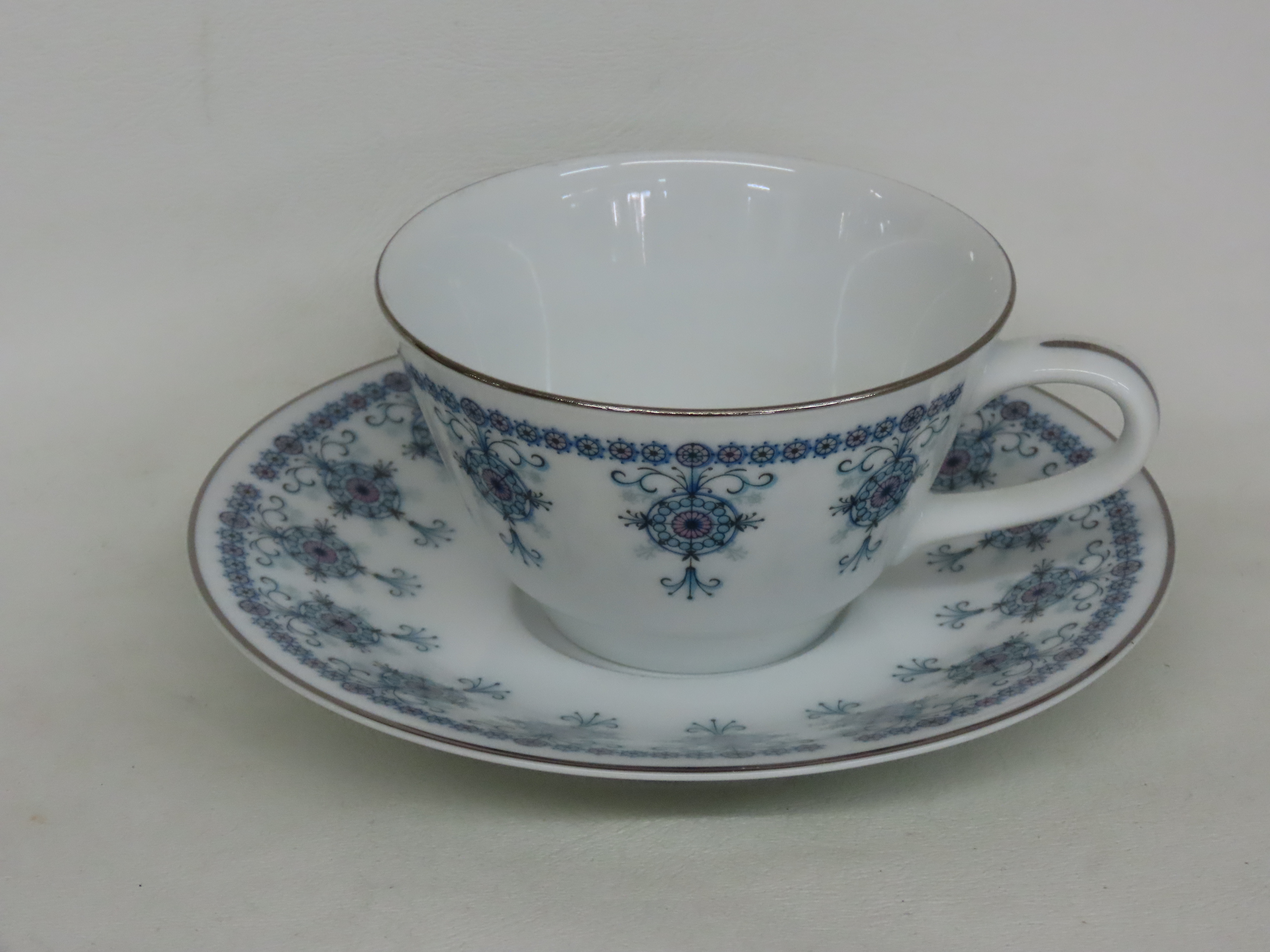 Noritake Nippon Toki Kaisha Japan Bone China Tea Cup and Saucer