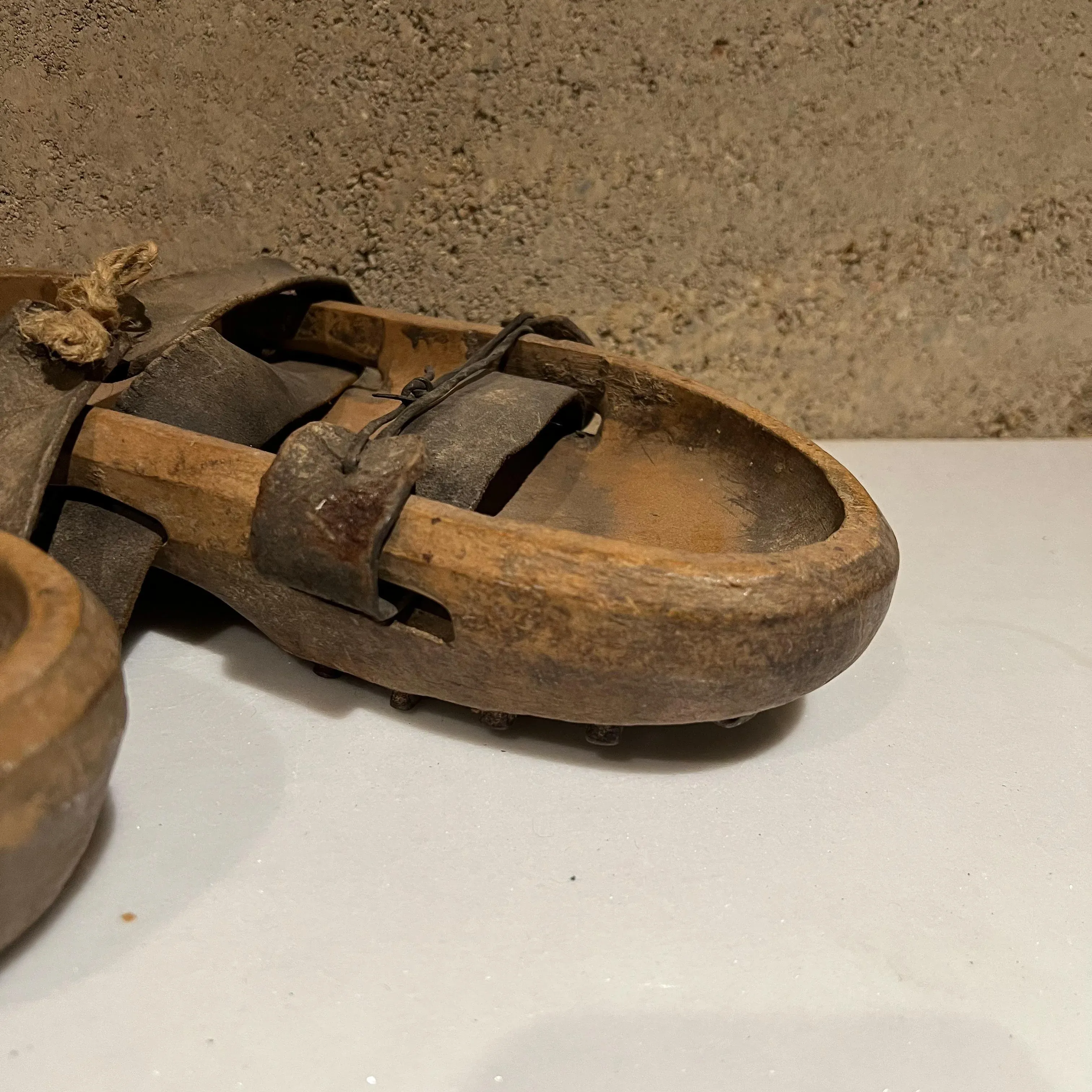 古道具　ヴィンテージ　靴　足袋　木型 アンティーク 靴 木型 / WOODEN SHOE MOLD - ZEROMILE