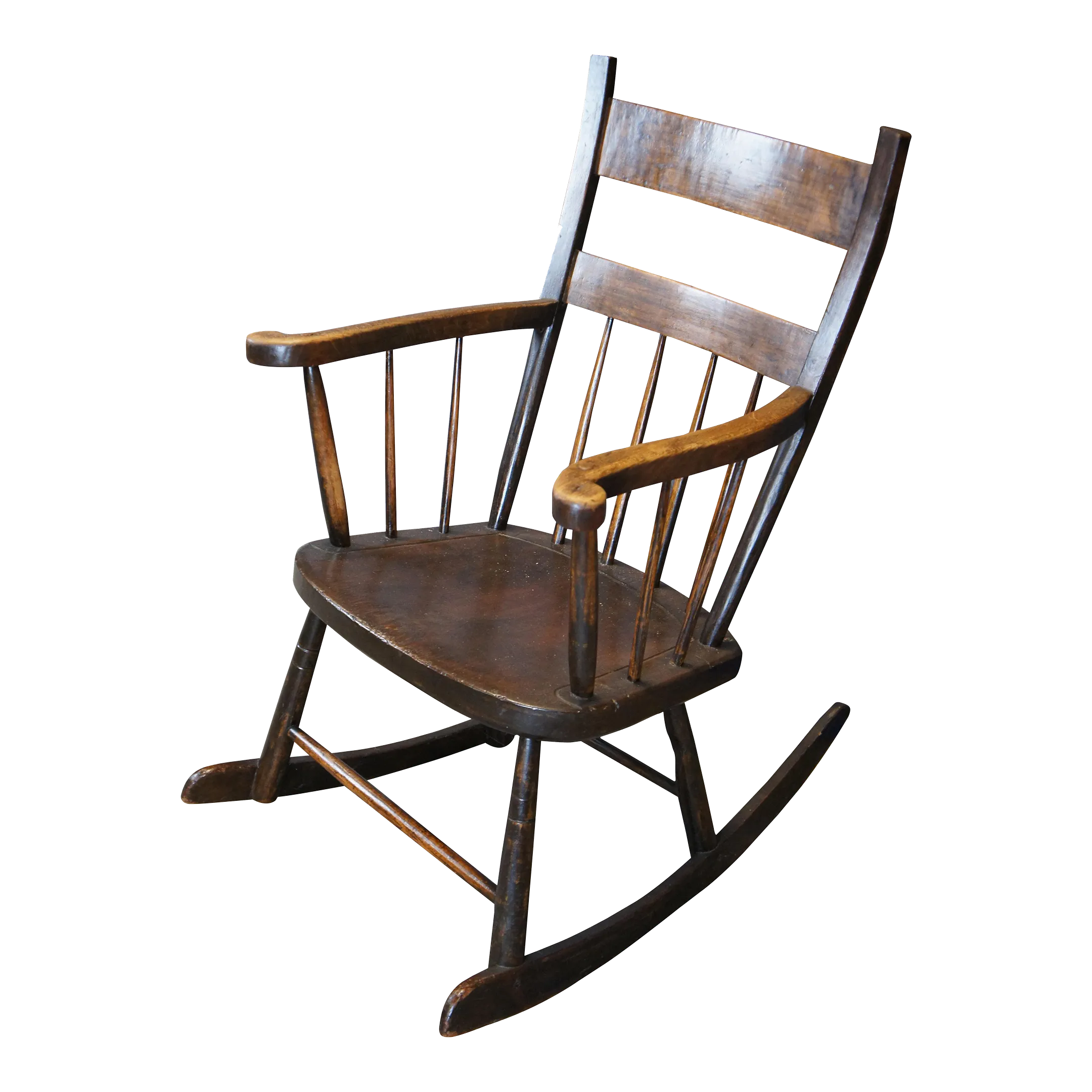 American Country Country Rocking Chair Early 20th Century Antique