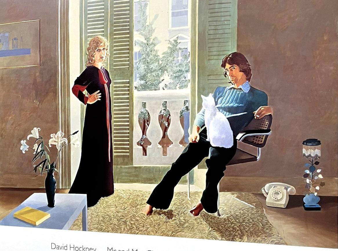 Mr and Mrs Clark and Percy/detail/ポスター david-hockney-mr-and-mrs-clark