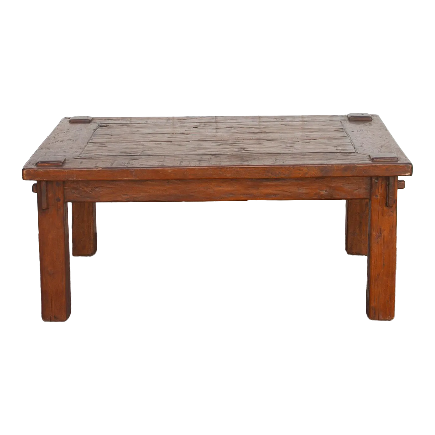 Rustic Teak Wood Bali Coffee Table Chairish