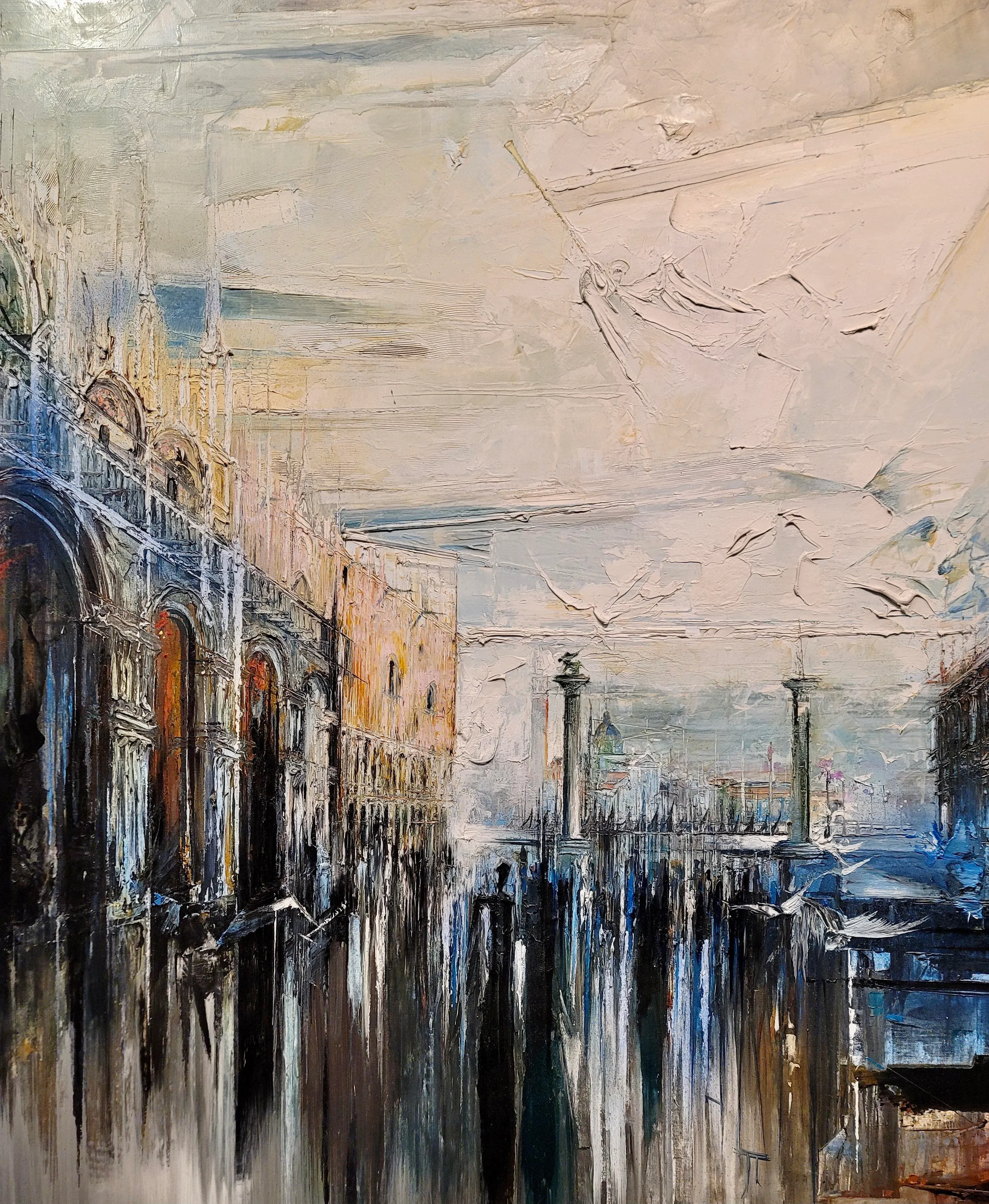 Regis De Bouvier De Cachard -1966 Piazza San Marco in Venice